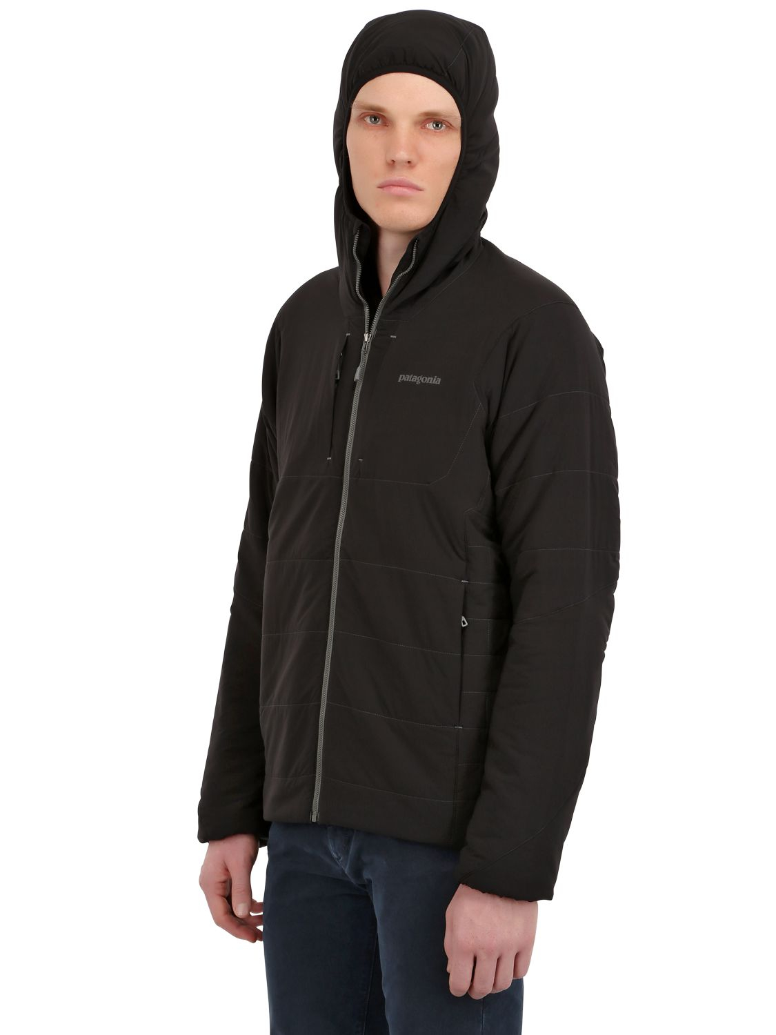 Patagonia Nano-Air Hoody Ripstop Nylon Jacket in Black for Men - Lyst