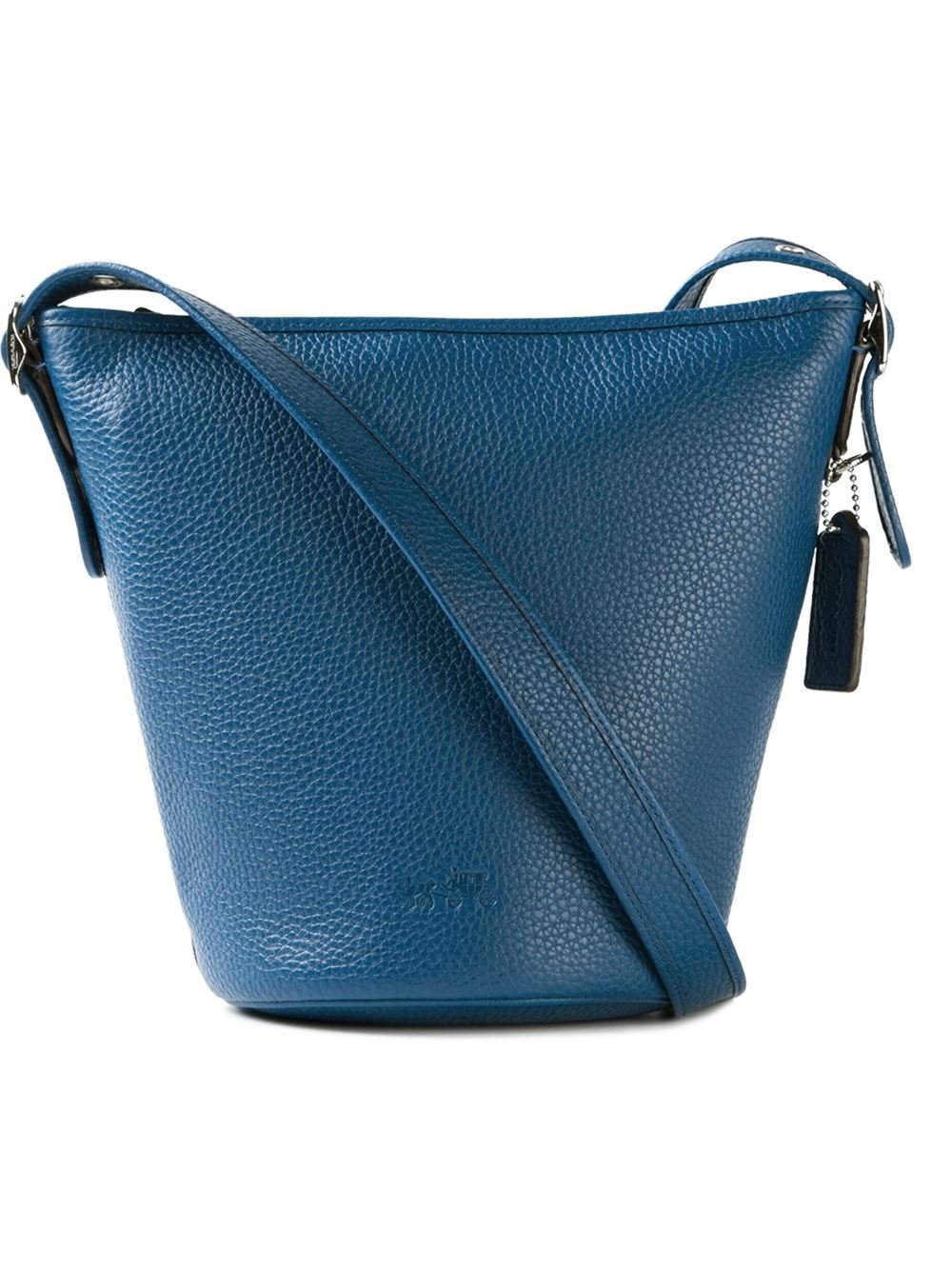 Lyst - Coach Mini Duffle Bag in Blue