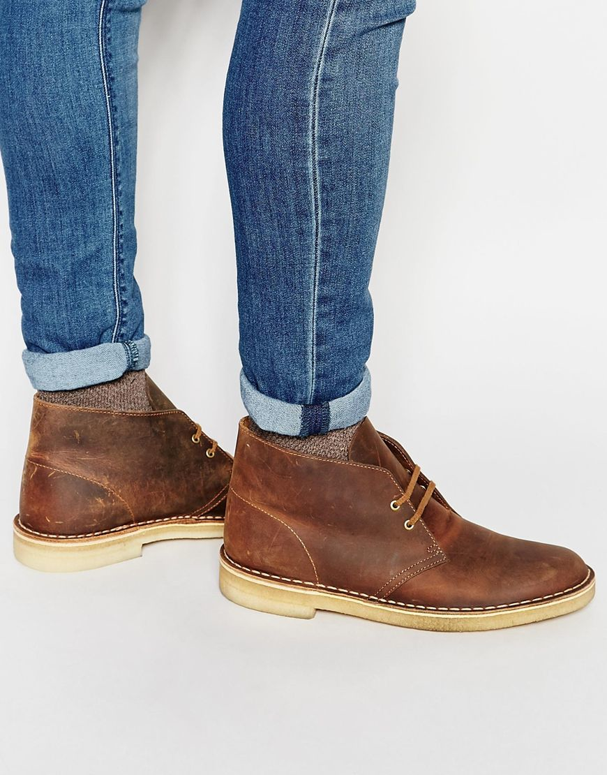 Clarks Clarks Original Desert Boots in Brown for Men | Lyst