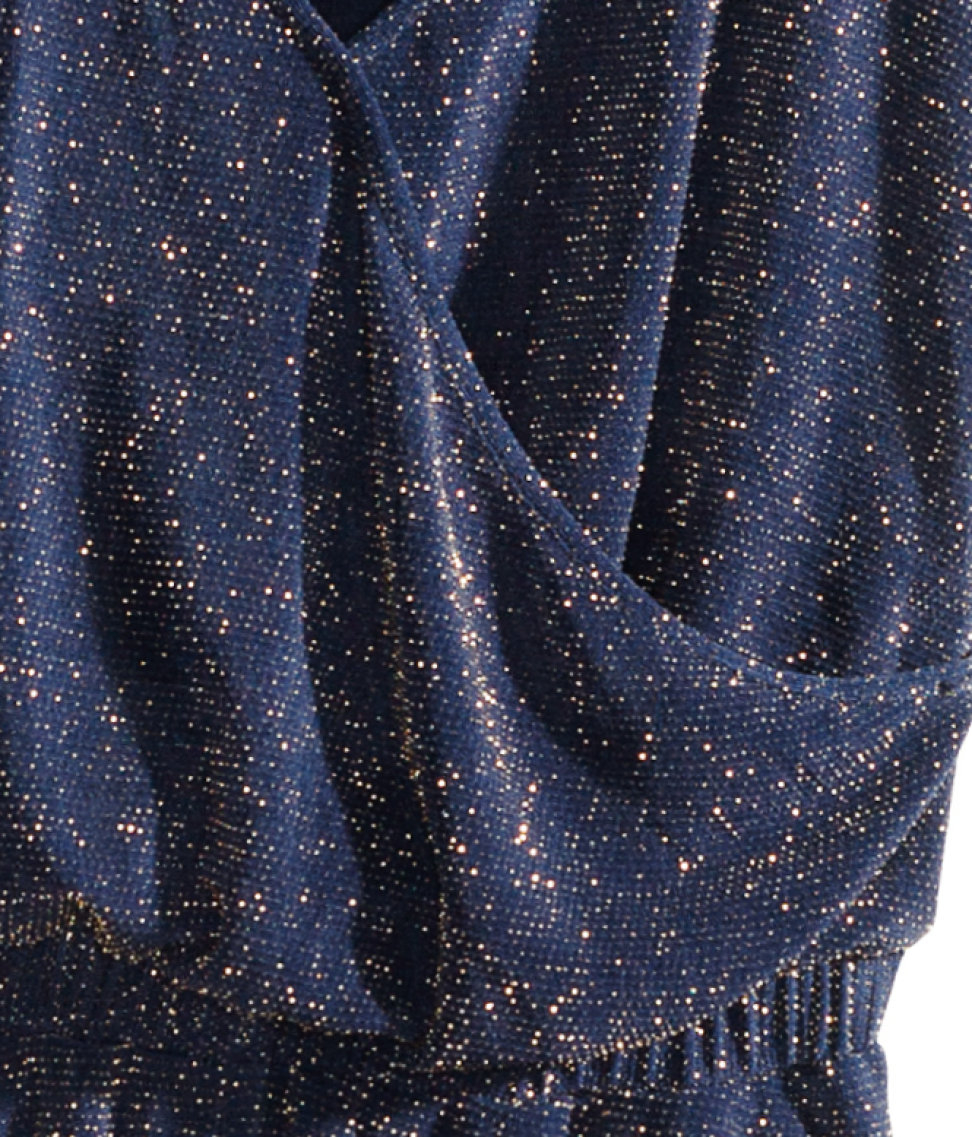 jumpsuit glitter h&m