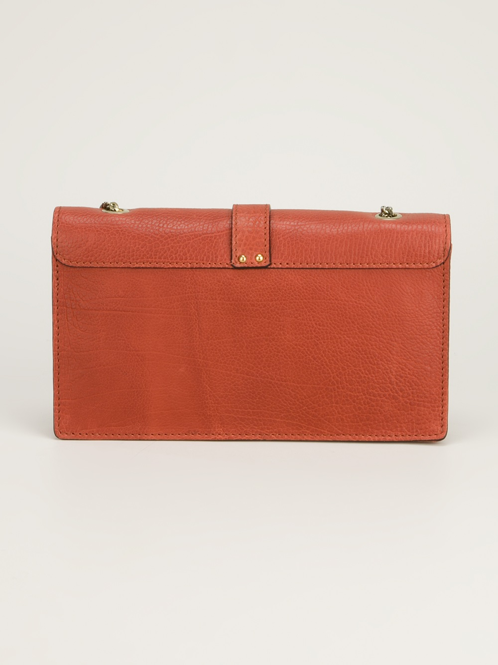Chlo \u0026#39;Paddington\u0026#39; Clutch in Orange (red) | Lyst  