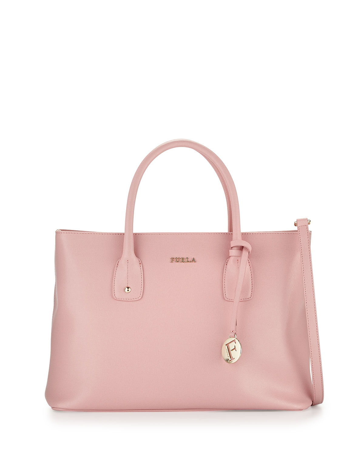 Furla Josi Medium Leather Tote Bag in Pink - Lyst