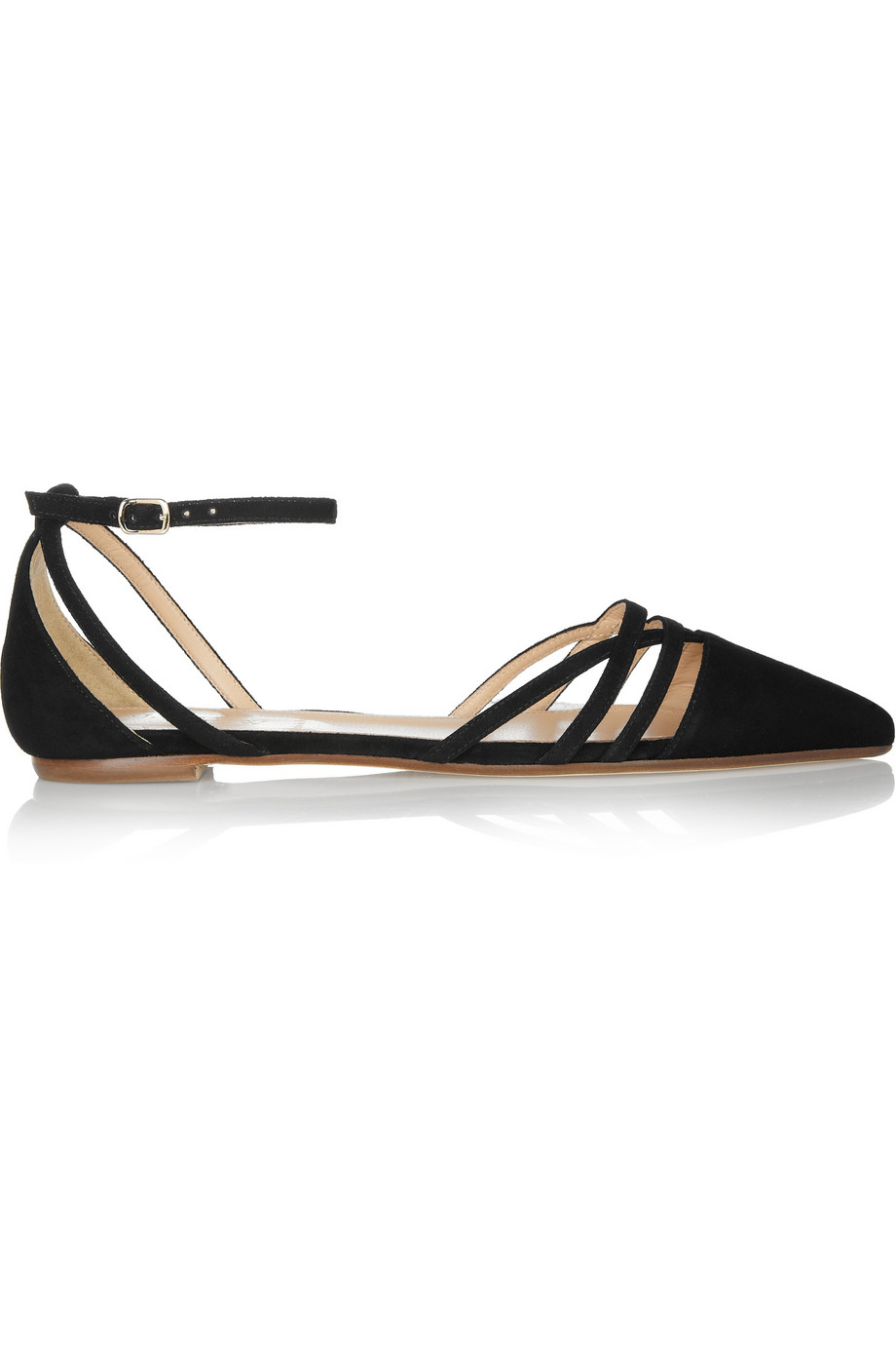 jcrew black flats