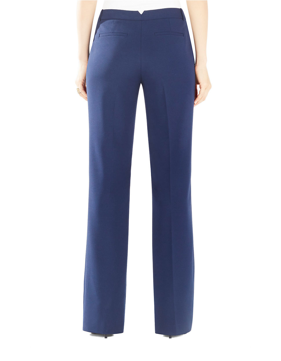 Bcbgmaxazria Simon Wideleg Dress Pants in Blue Lyst
