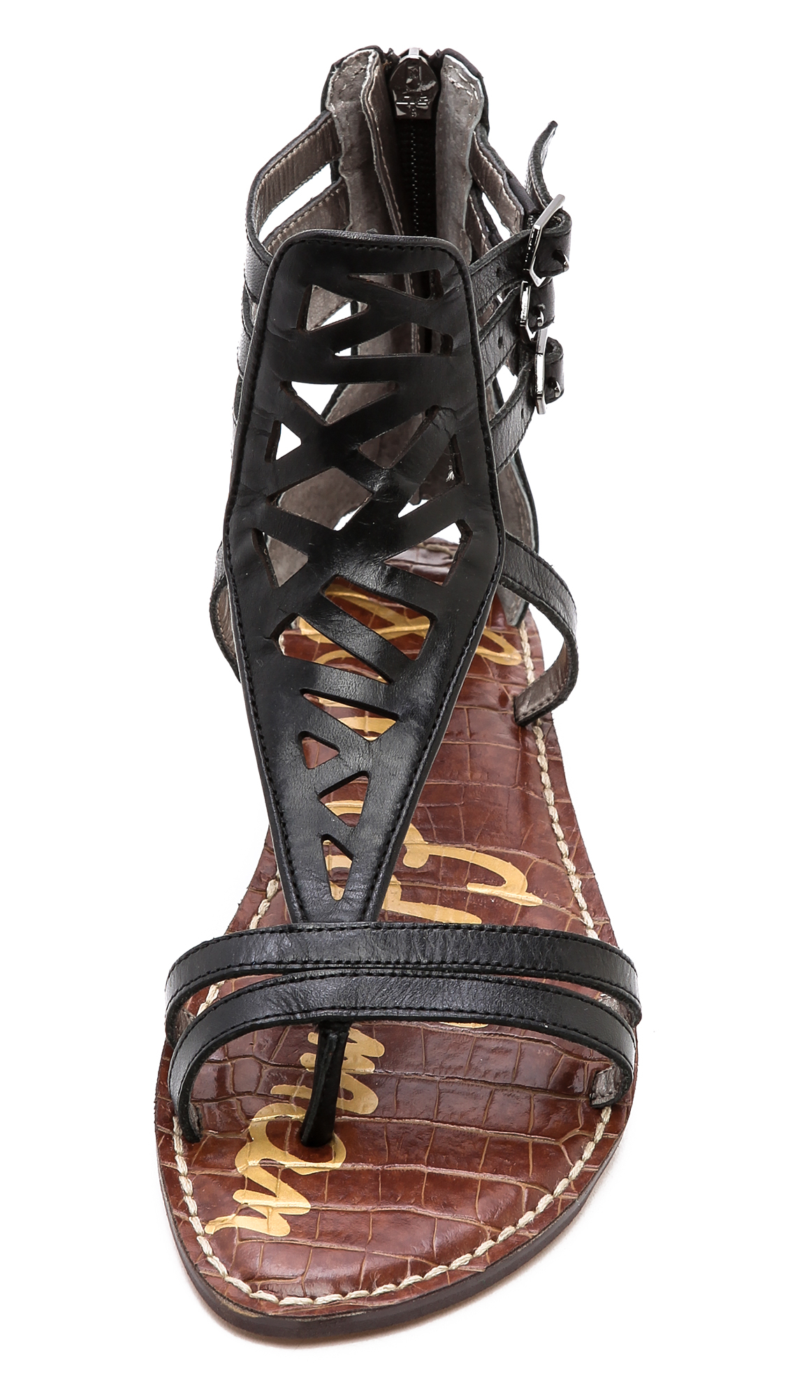 sam edelman studded flat sandals