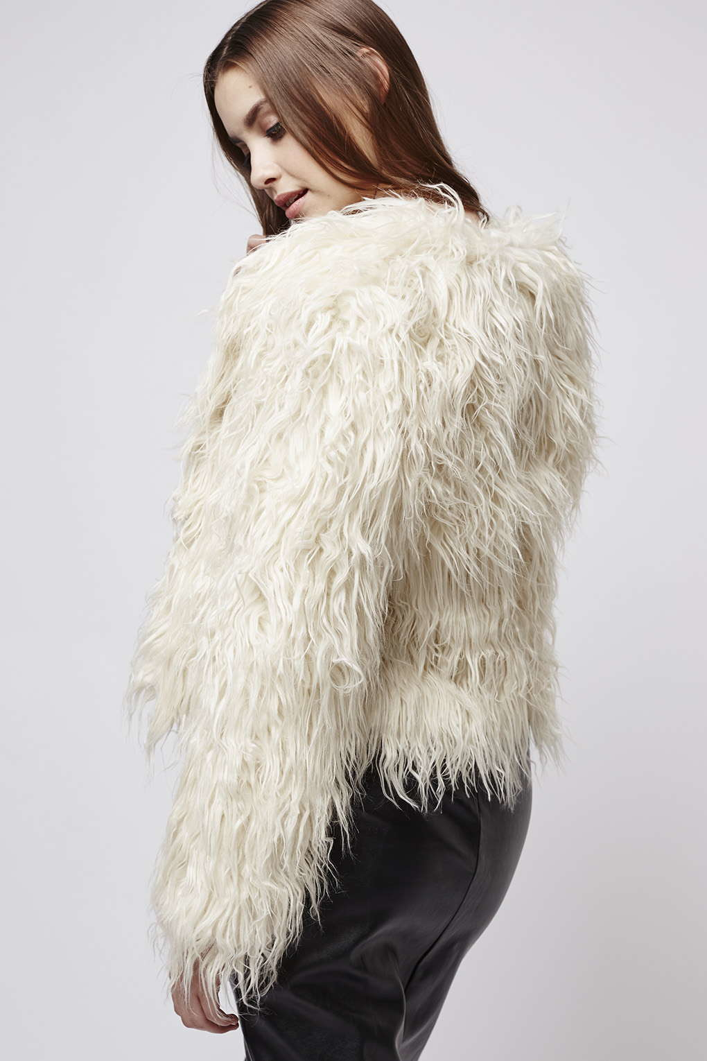fluffy jacket topshop