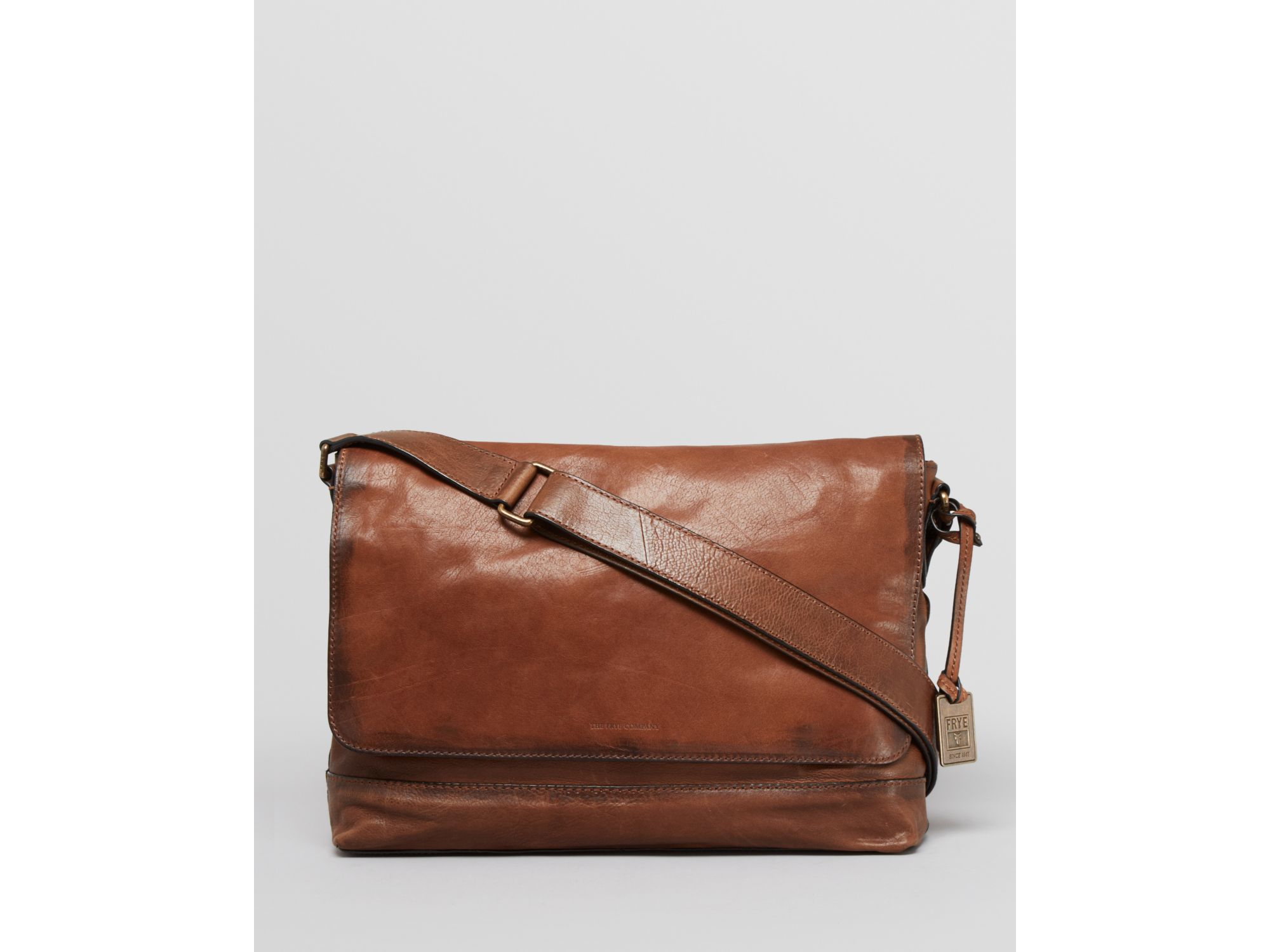 Frye James Messenger Bag in Brown for Men Lyst