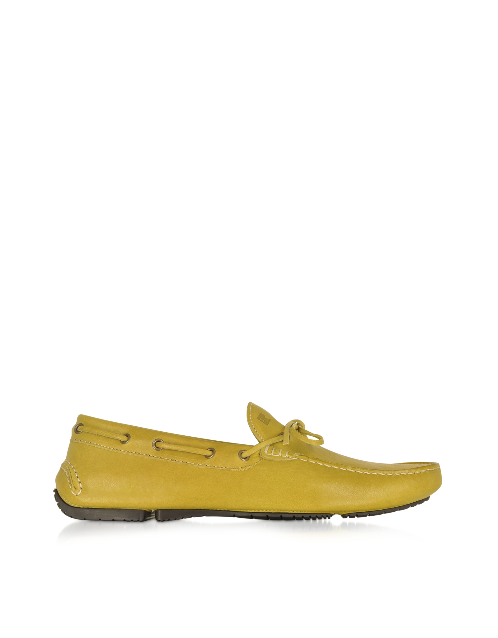 Lyst Fratelli Rossetti Mustard Leather Driver Shoes in Yellow for Men