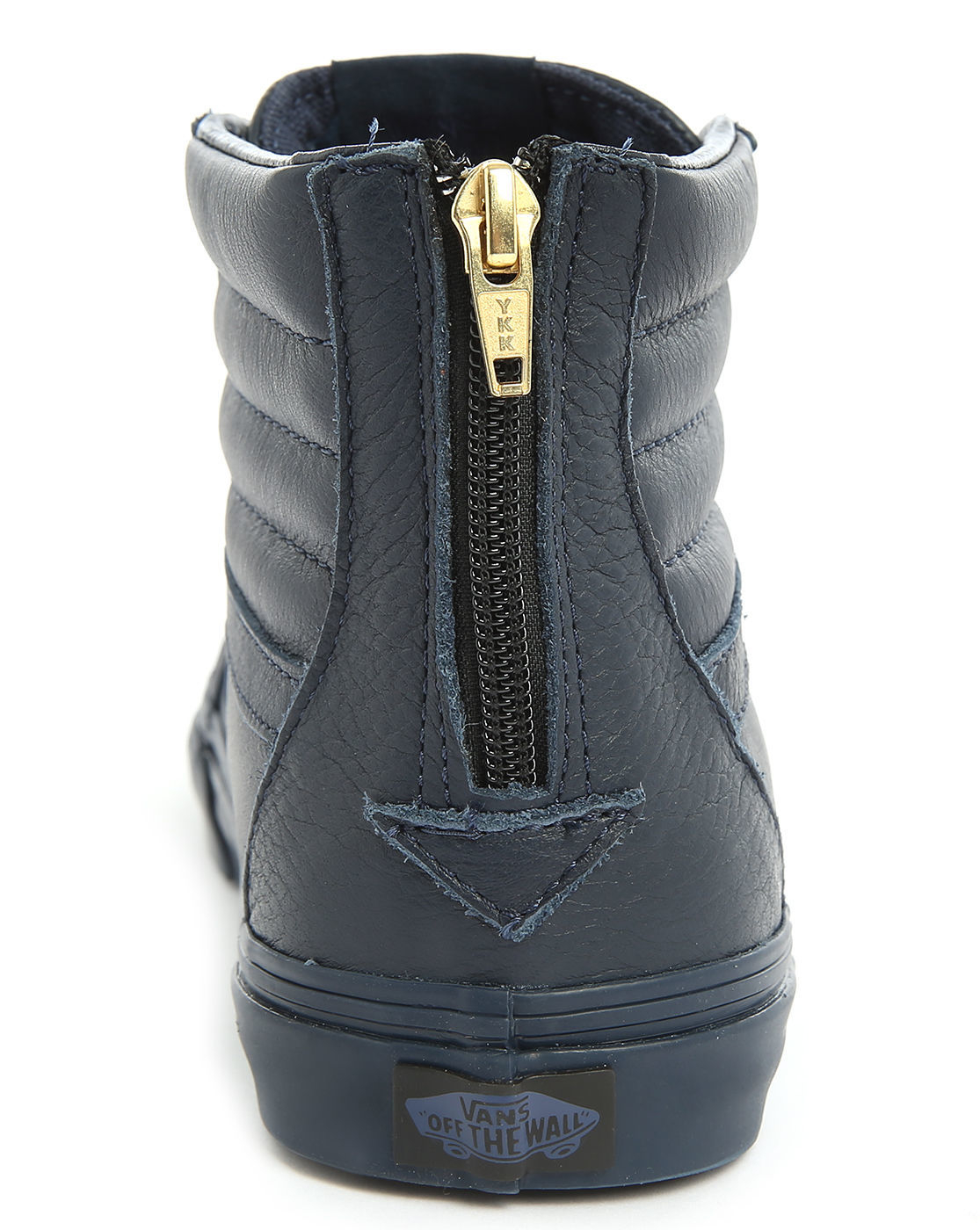 Vans Sk8 High-top Navy Leather California Zipper Sneakers in Blue for