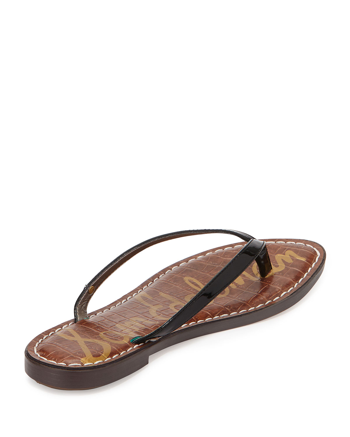 sam edelman black flip flops