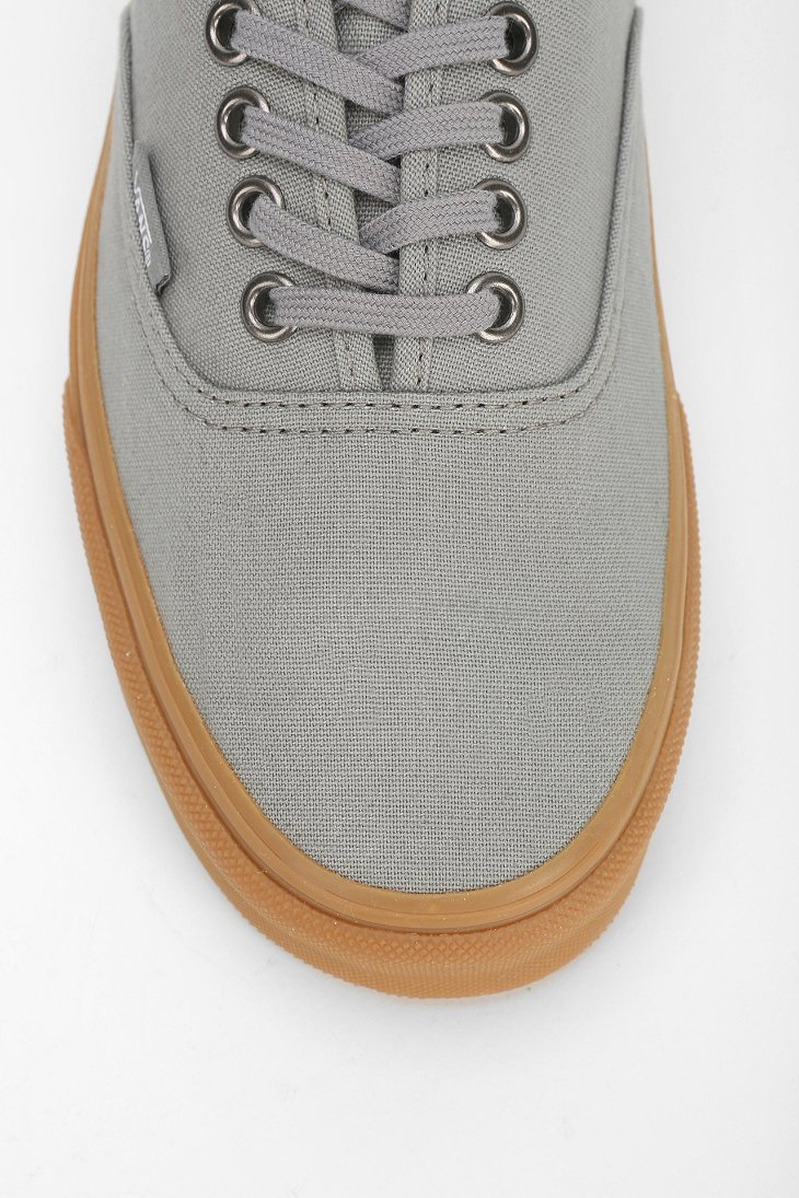 Vans Authentic Gum Sole Womens Lowtop Sneaker in Grey (Gray) | Lyst
