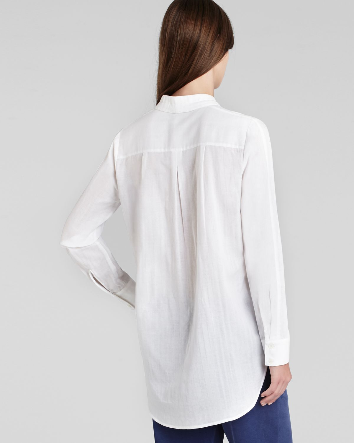 Bcbgmaxazria Bcbg Max Azria Shirt Leony Long Sleeve in White | Lyst