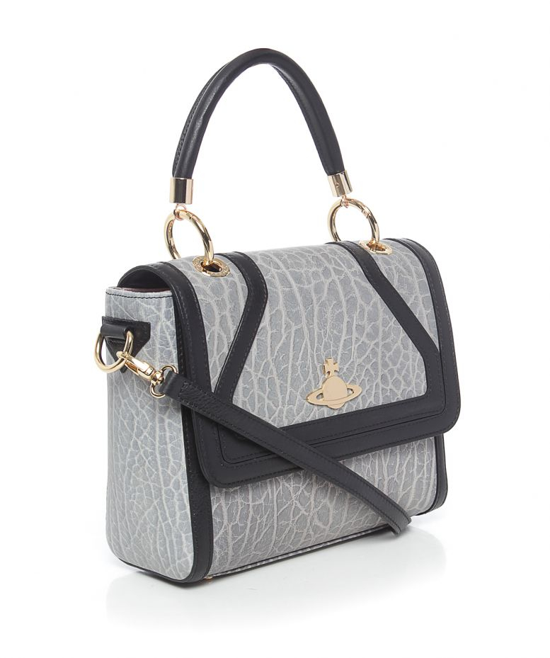 Vivienne Westwood Victoria Shoulder Bag in Grey (Gray) - Lyst