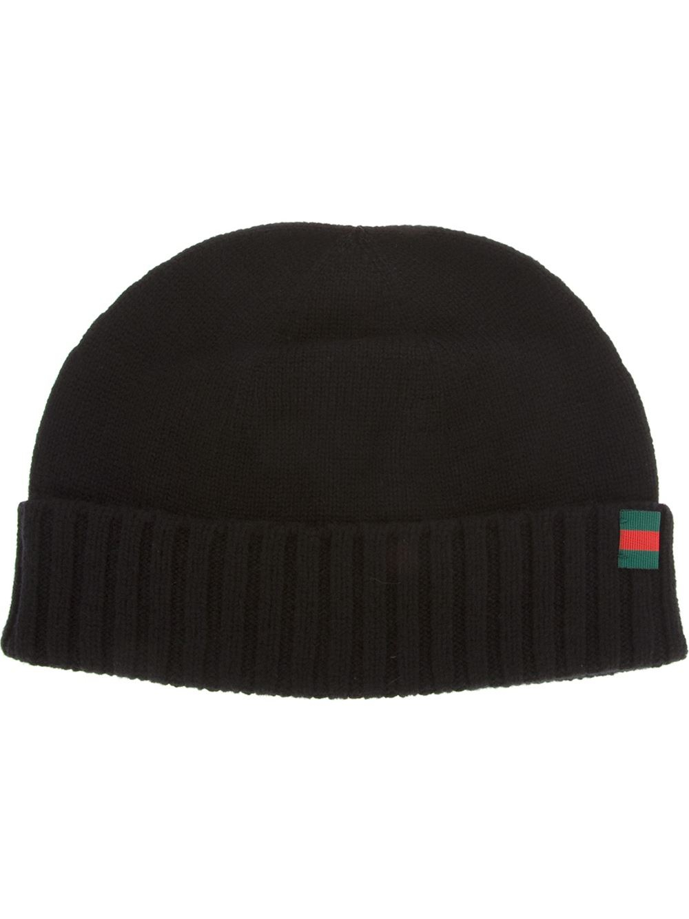 gucci black beanie hat