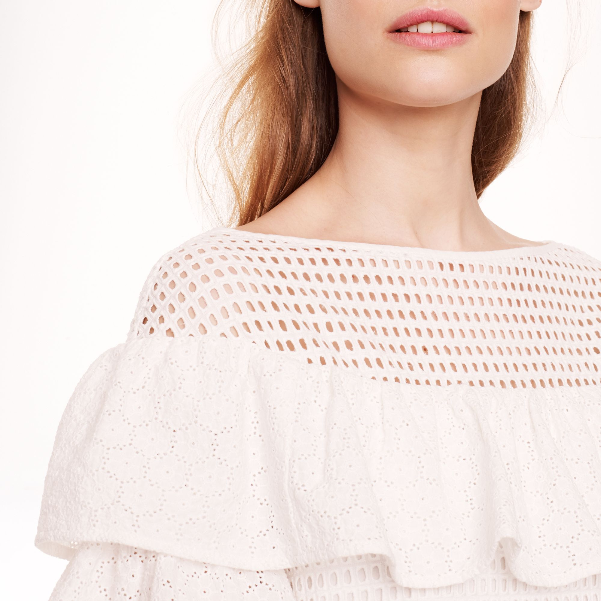 j crew white dresses