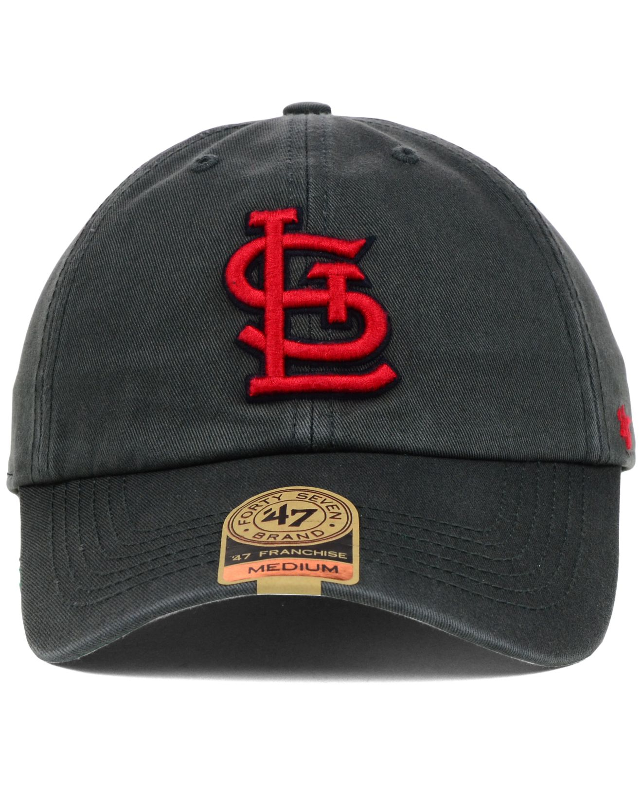 47 Brand St. Louis Cardinals Mlb Hot Corner Franchise Cap in Gray