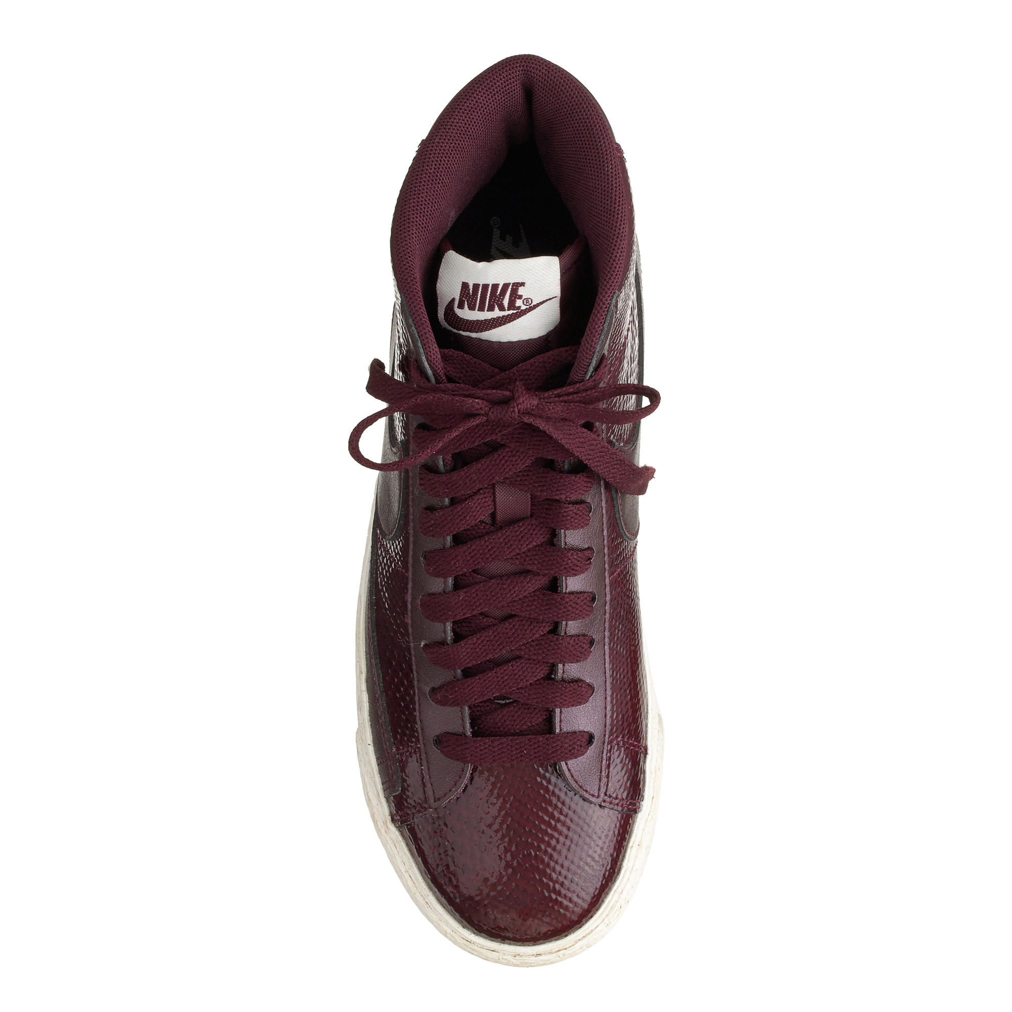 womens nike blazer mid vintage sneakers deep burgundy