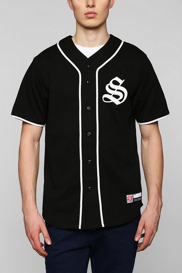 baseball jersey stussy