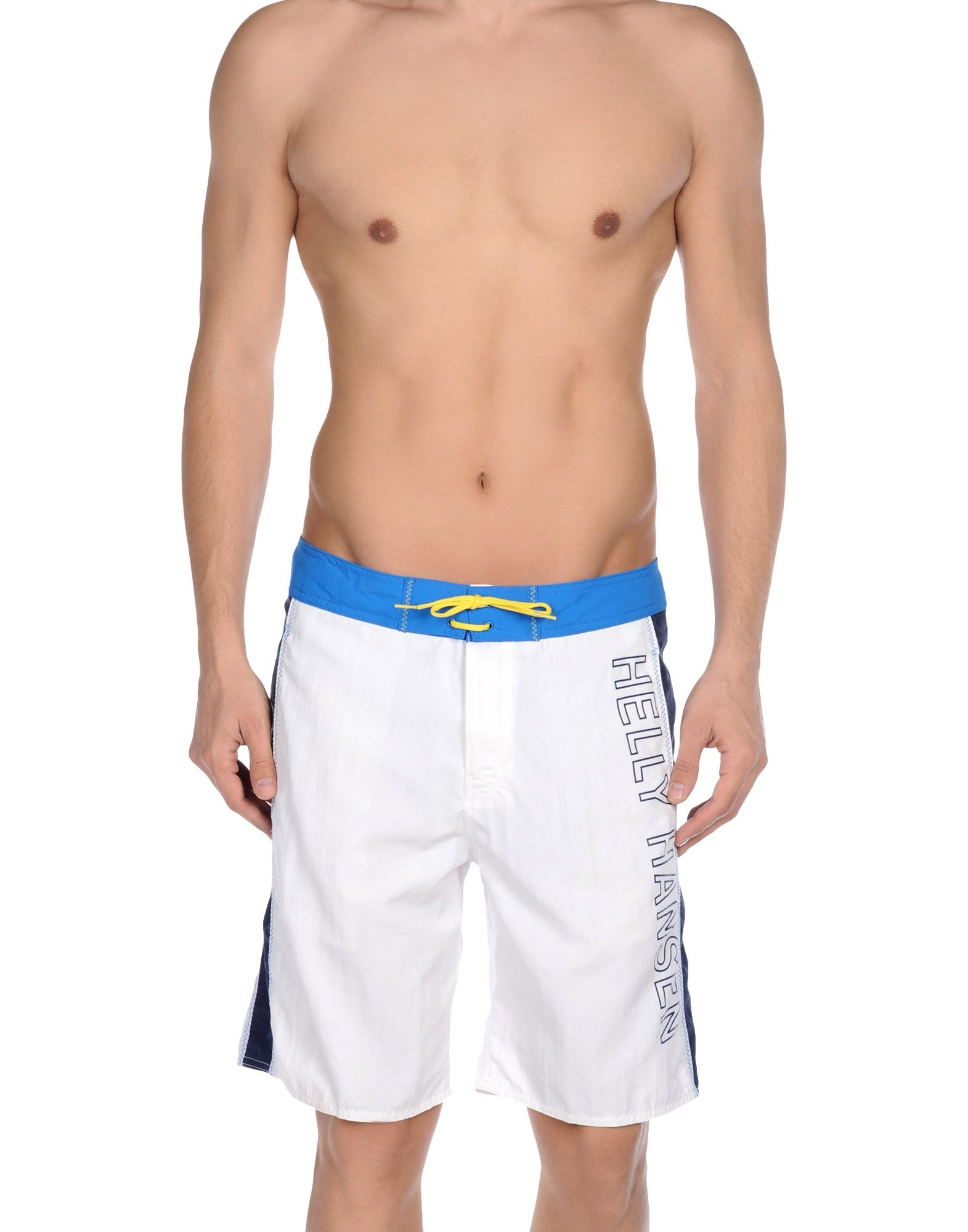 Helly Hansen Synthetic Swimming Trunk in White for Men Lyst