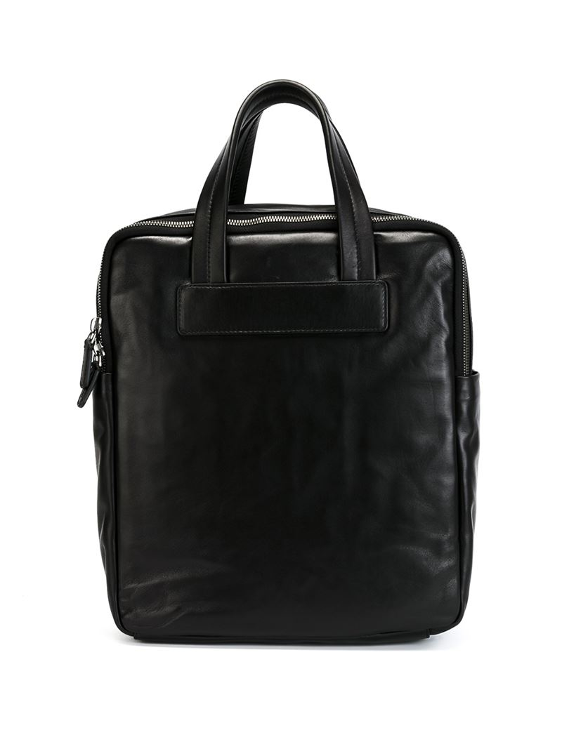 Giorgio Armani Laptop Bag in Black for Men | Lyst