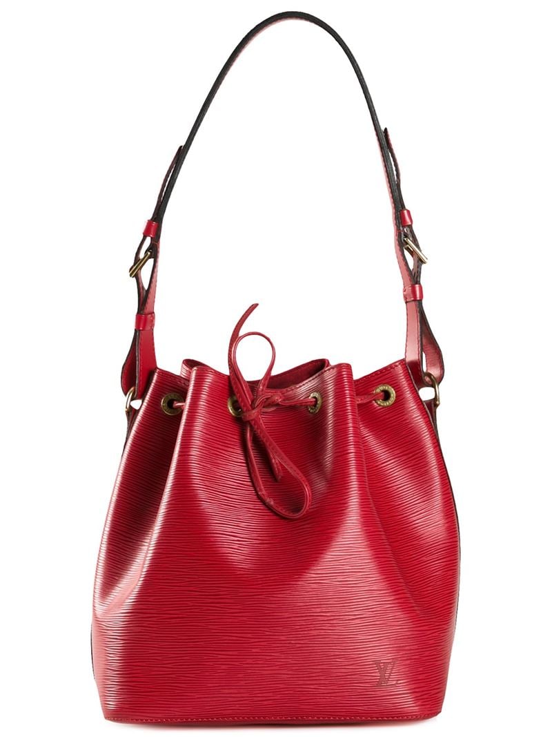 Lyst - Louis Vuitton Noe Small Shoulder Bag in Red