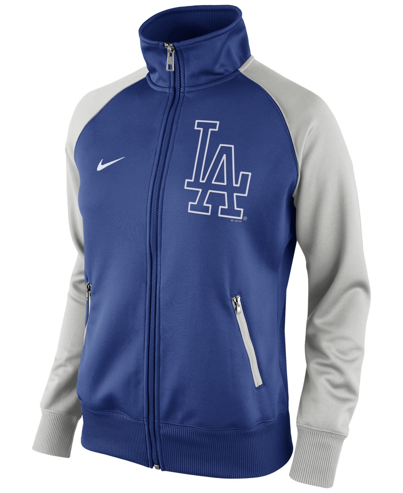 Nike Women's Los Angeles Dodgers Track Jacket in Blue Lyst