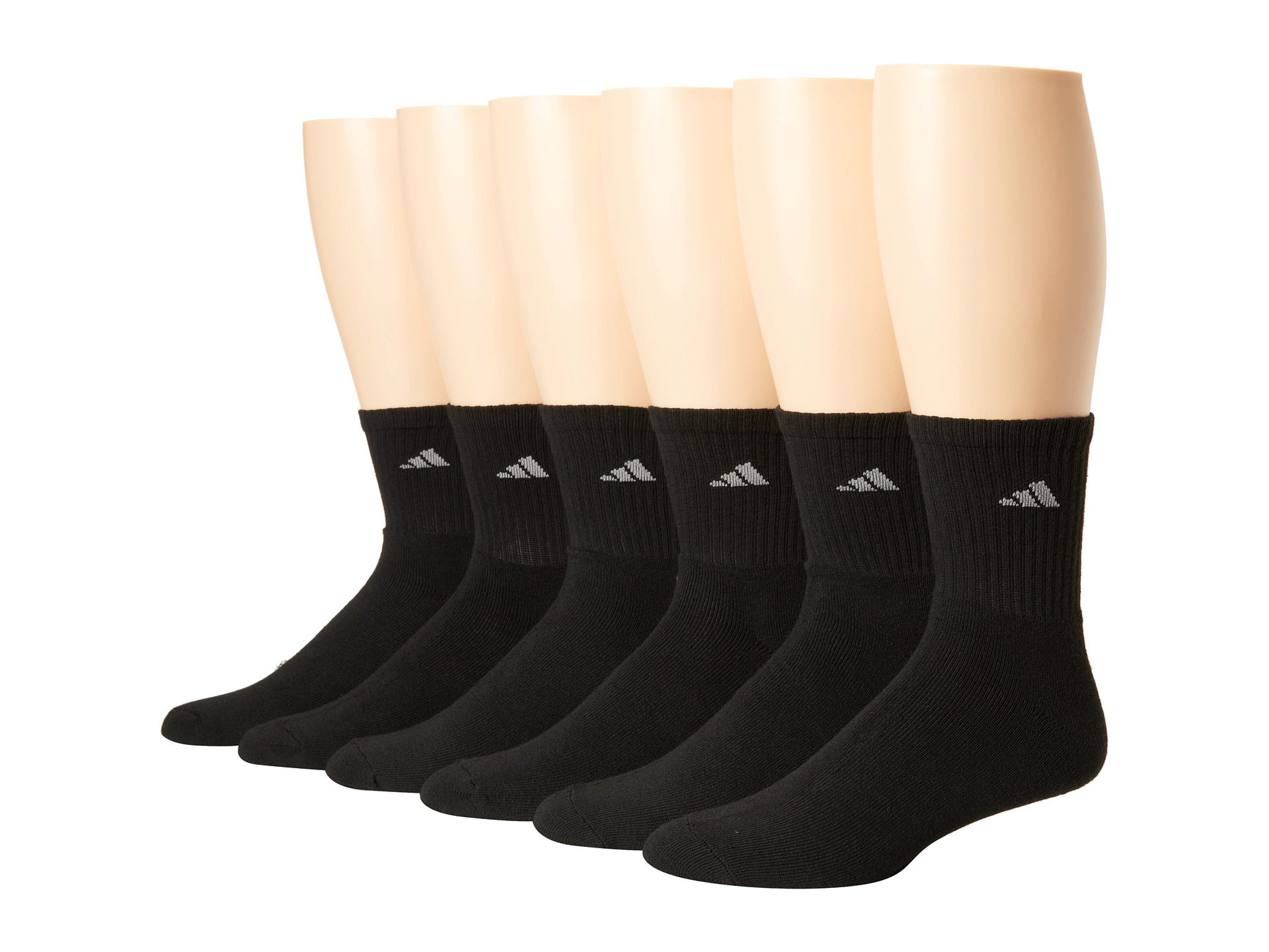 Athletic 6-pack Mid-crew Socks 