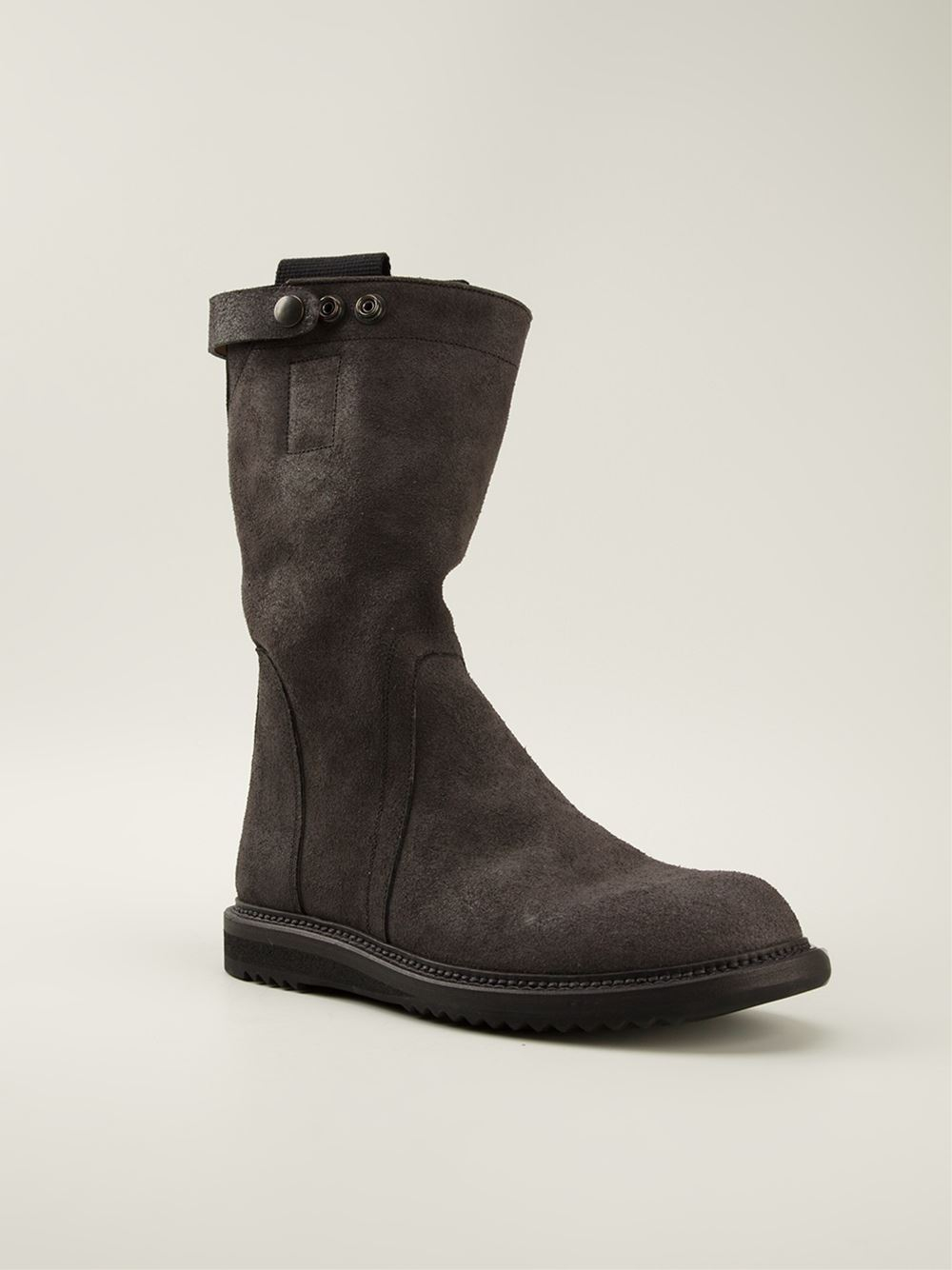 rick owens creeper boot