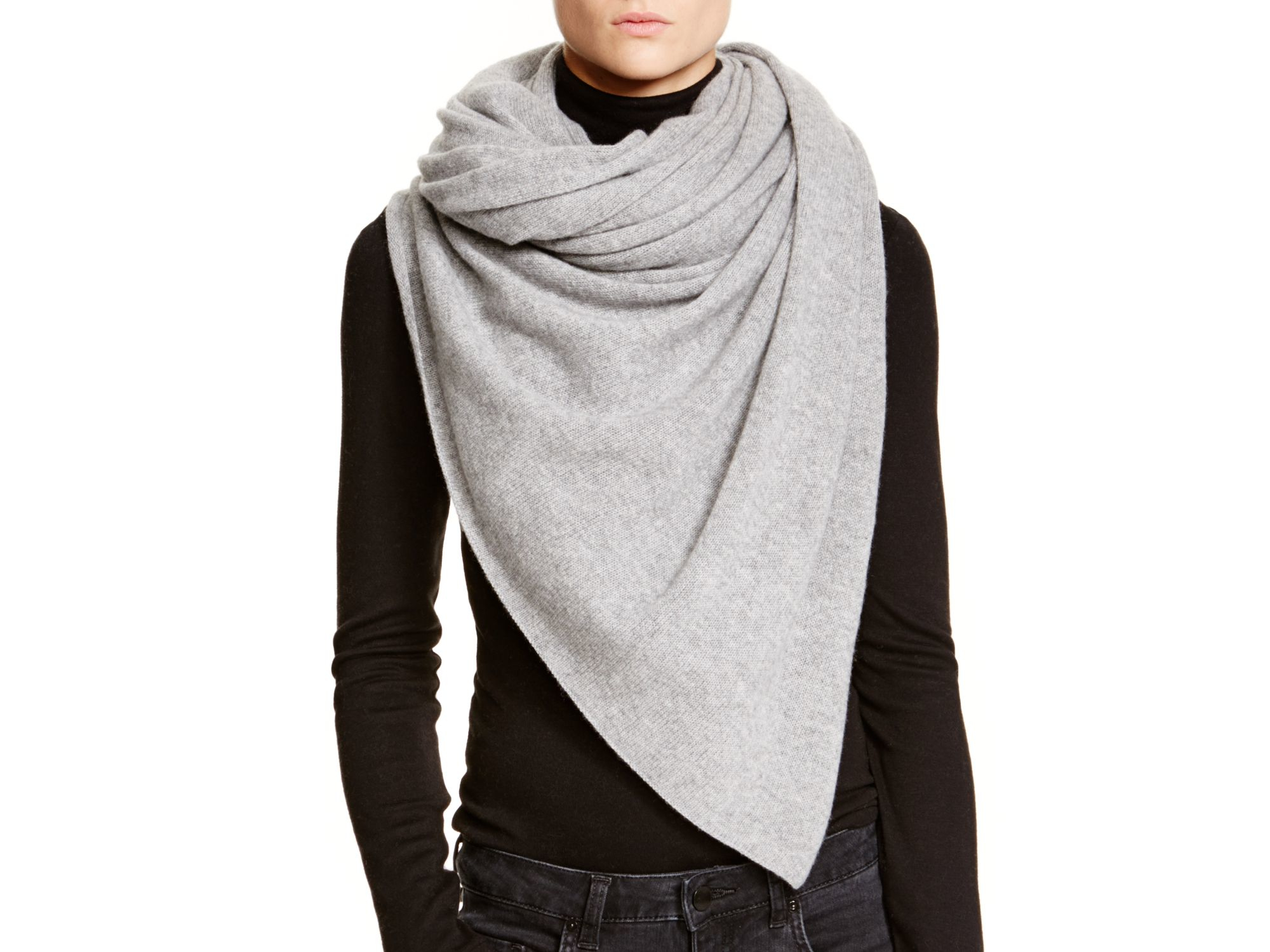 c by bloomingdale's women's cashmere travel wrap