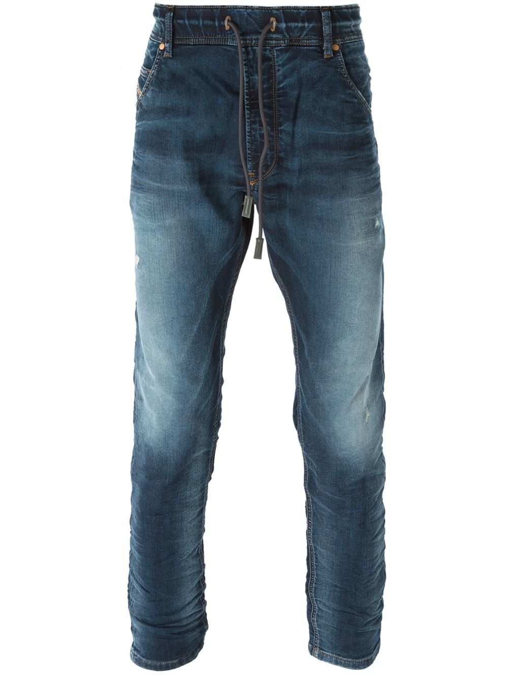 DIESEL 'krooley' Drawstring Jeans in Blue for Men | Lyst
