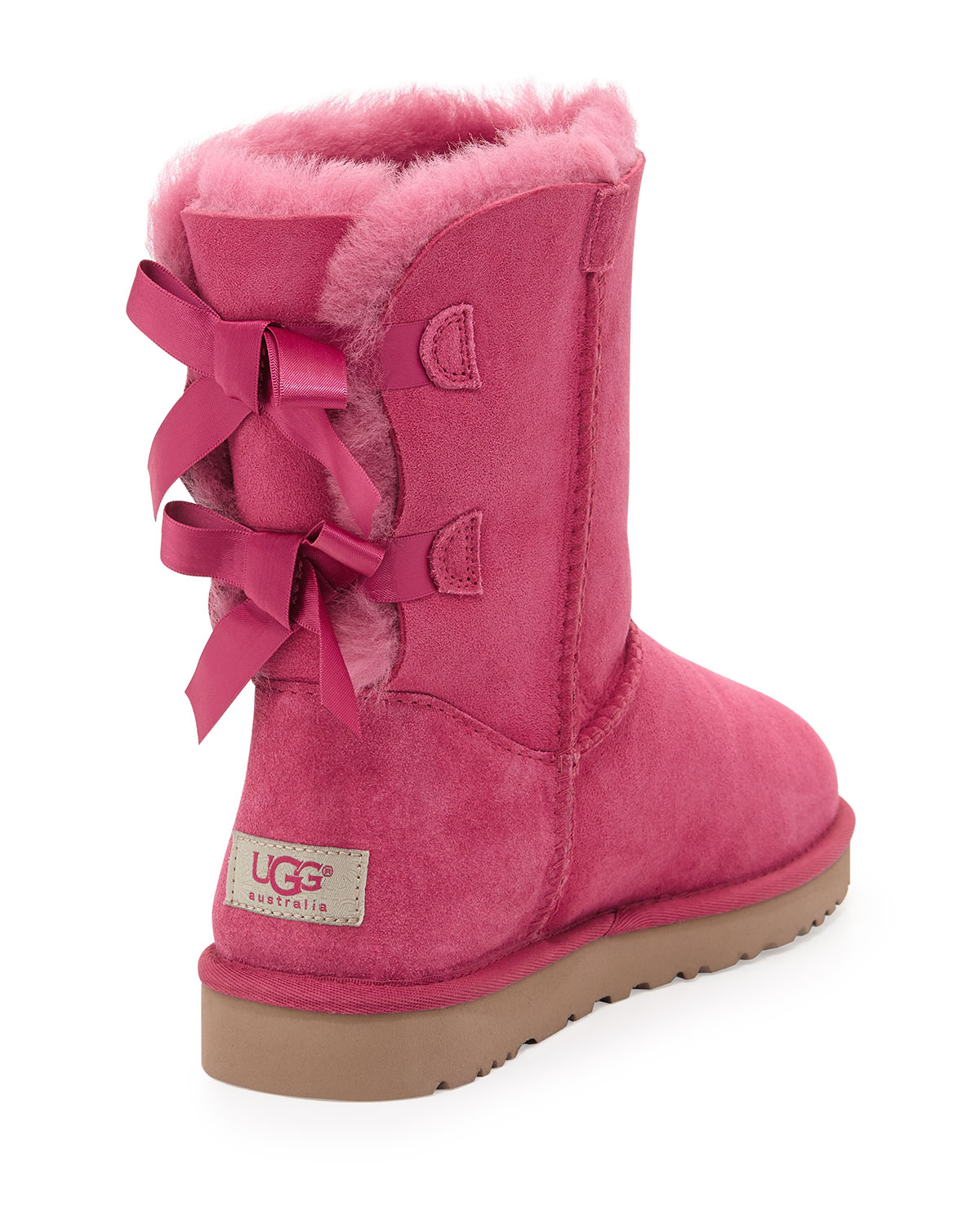 Lyst - Ugg Bailey Bow-back Short Boot in Pink