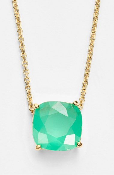 Kate Spade 'Cause A Stir' Stone Pendant Necklace - Beryl Green in ...