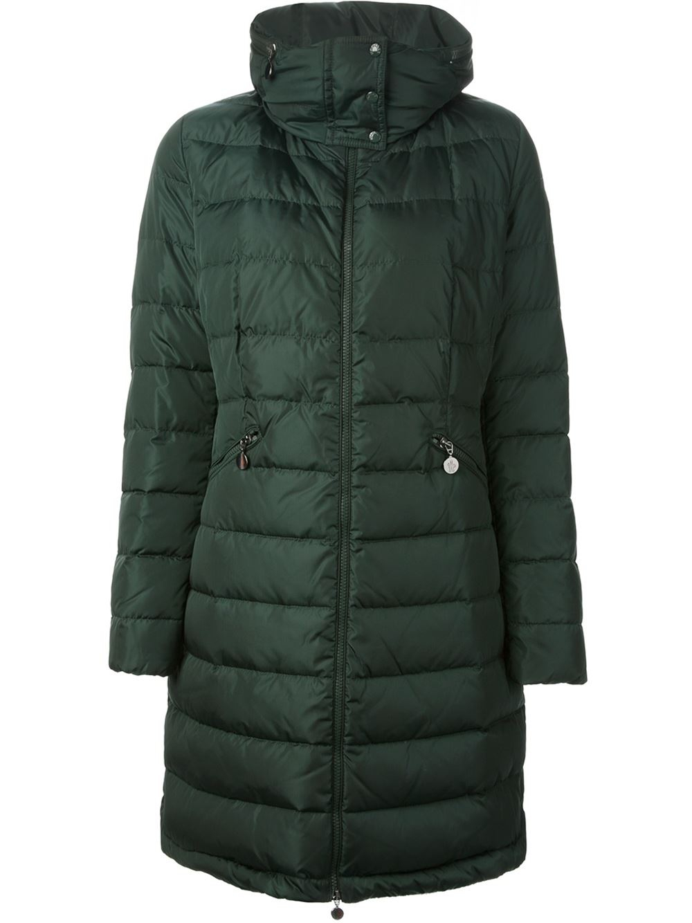 Moncler Charpal Padded Coat in Green - Lyst