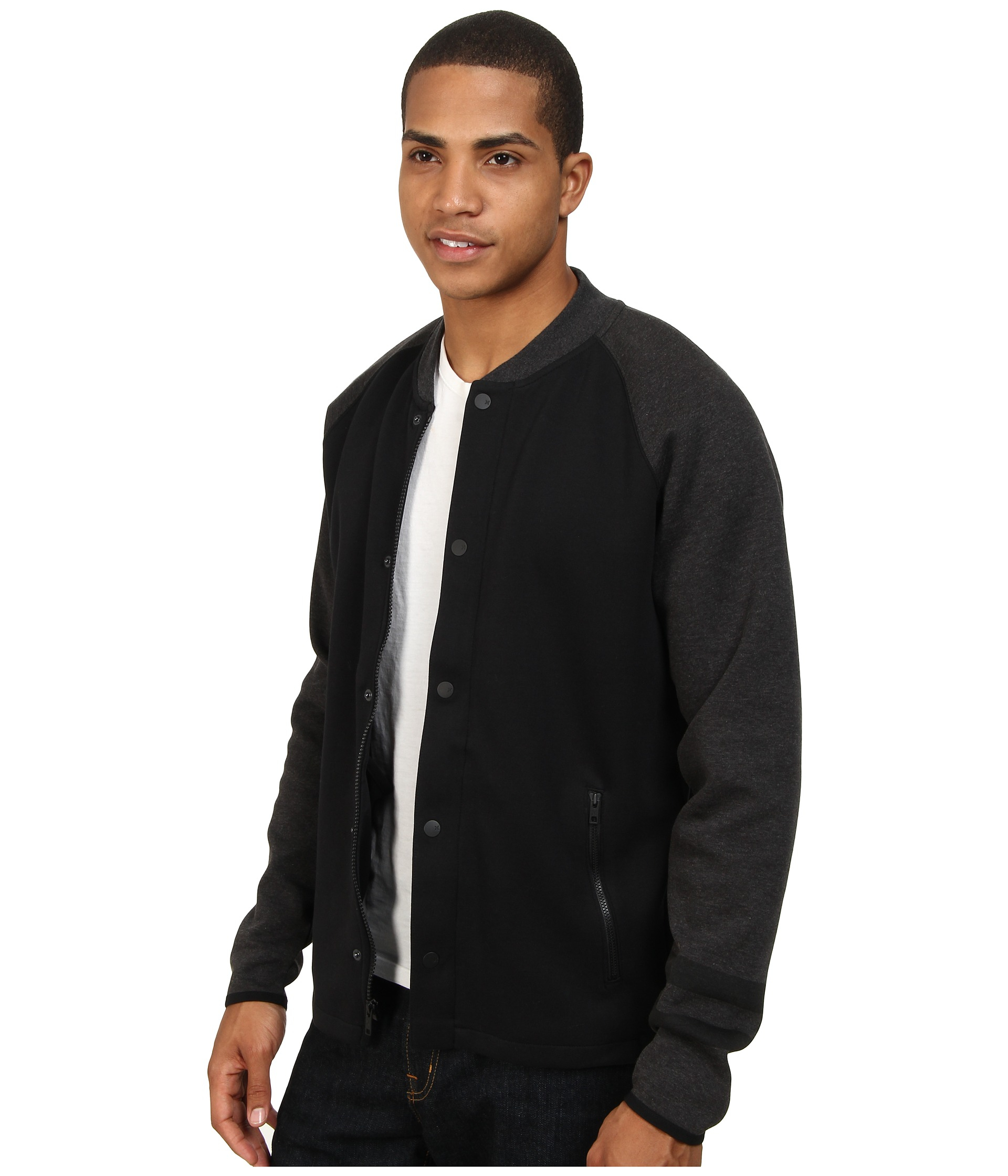 hurley bomber jacket