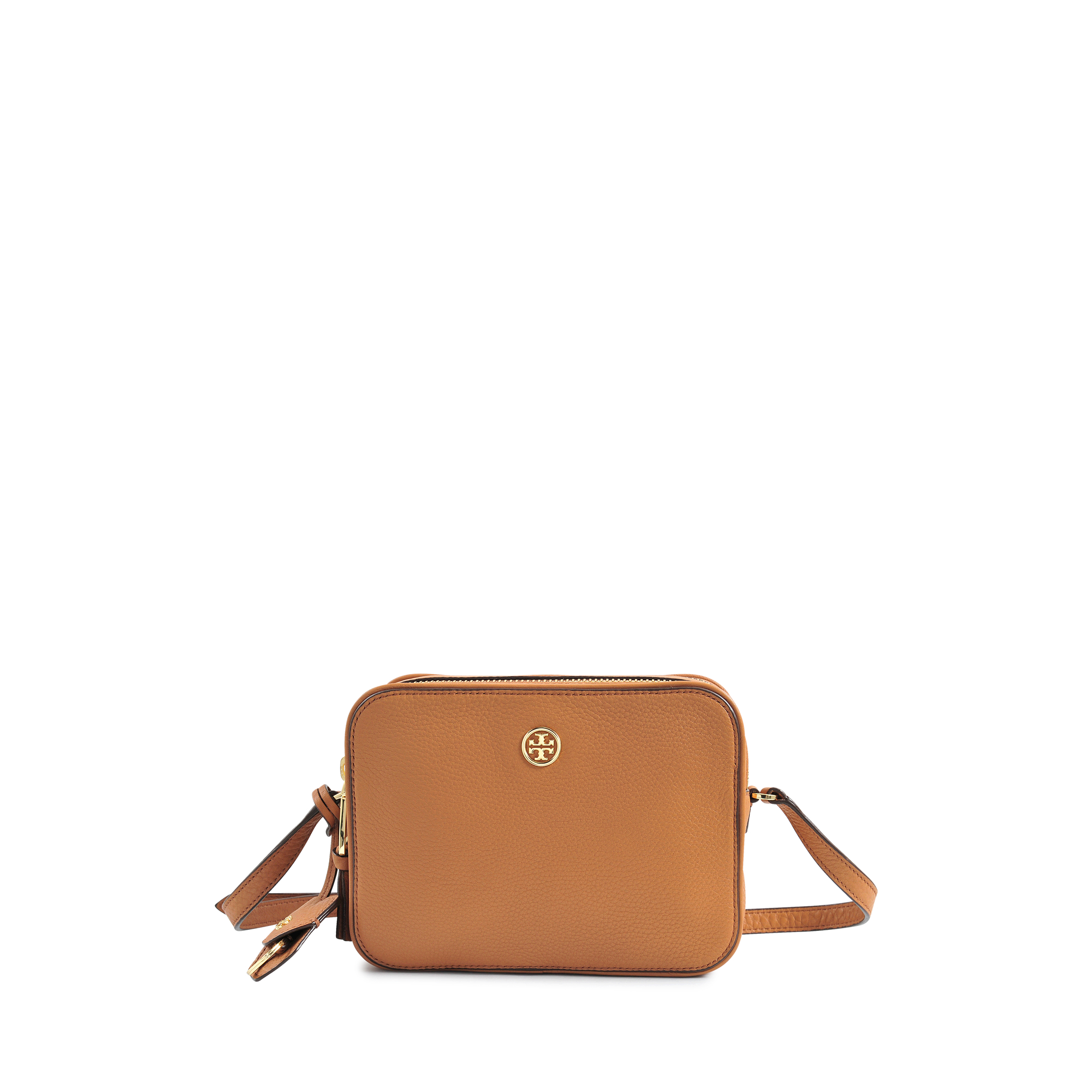Tory Burch Double Zip Robinson Camera Bag in Brown Lyst