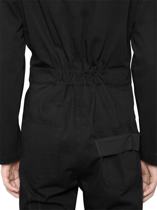 Givenchy Stretch Cotton Denim Jumpsuit 