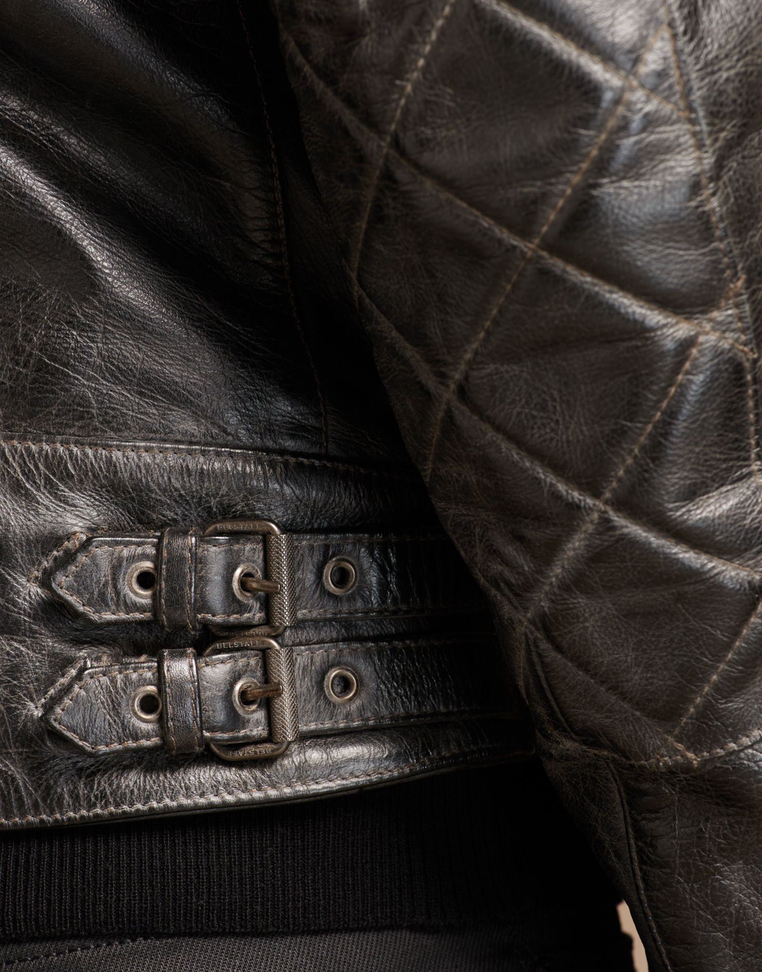 Belstaff Leather Stannard Jacket in Black for Men | Lyst