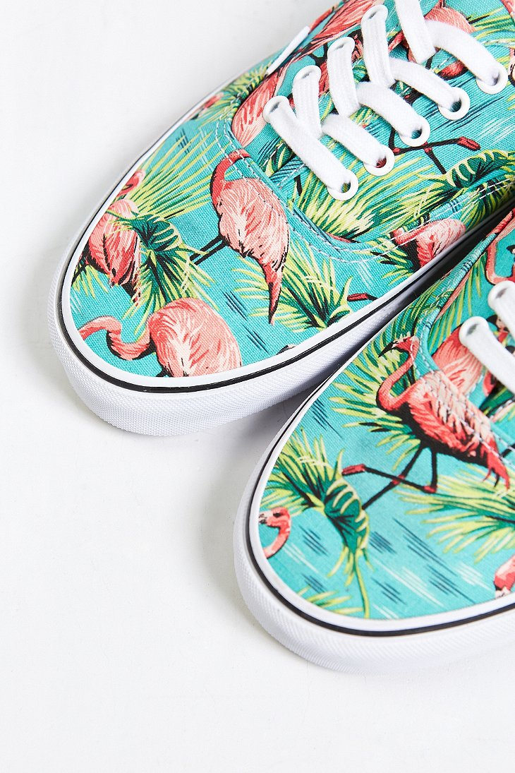 vans pink flamingo shoes