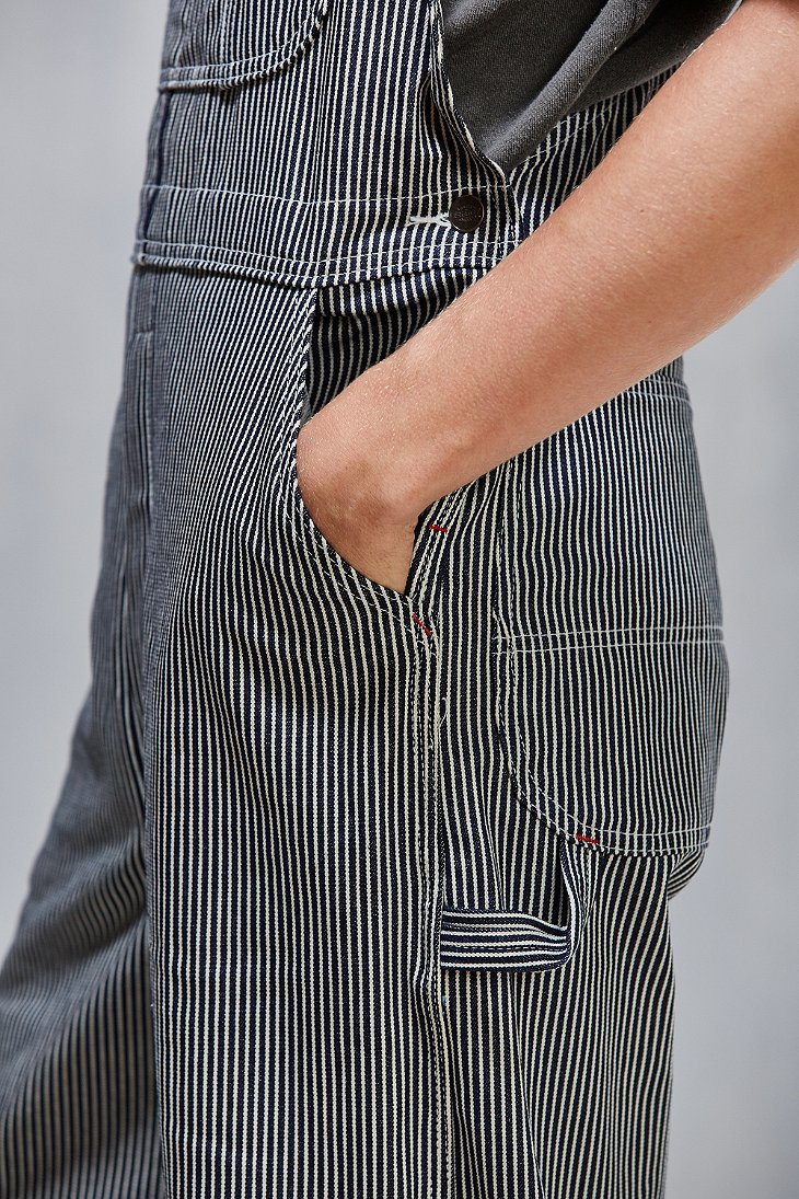 Dickies Cotton Hickory Stripe Bib 