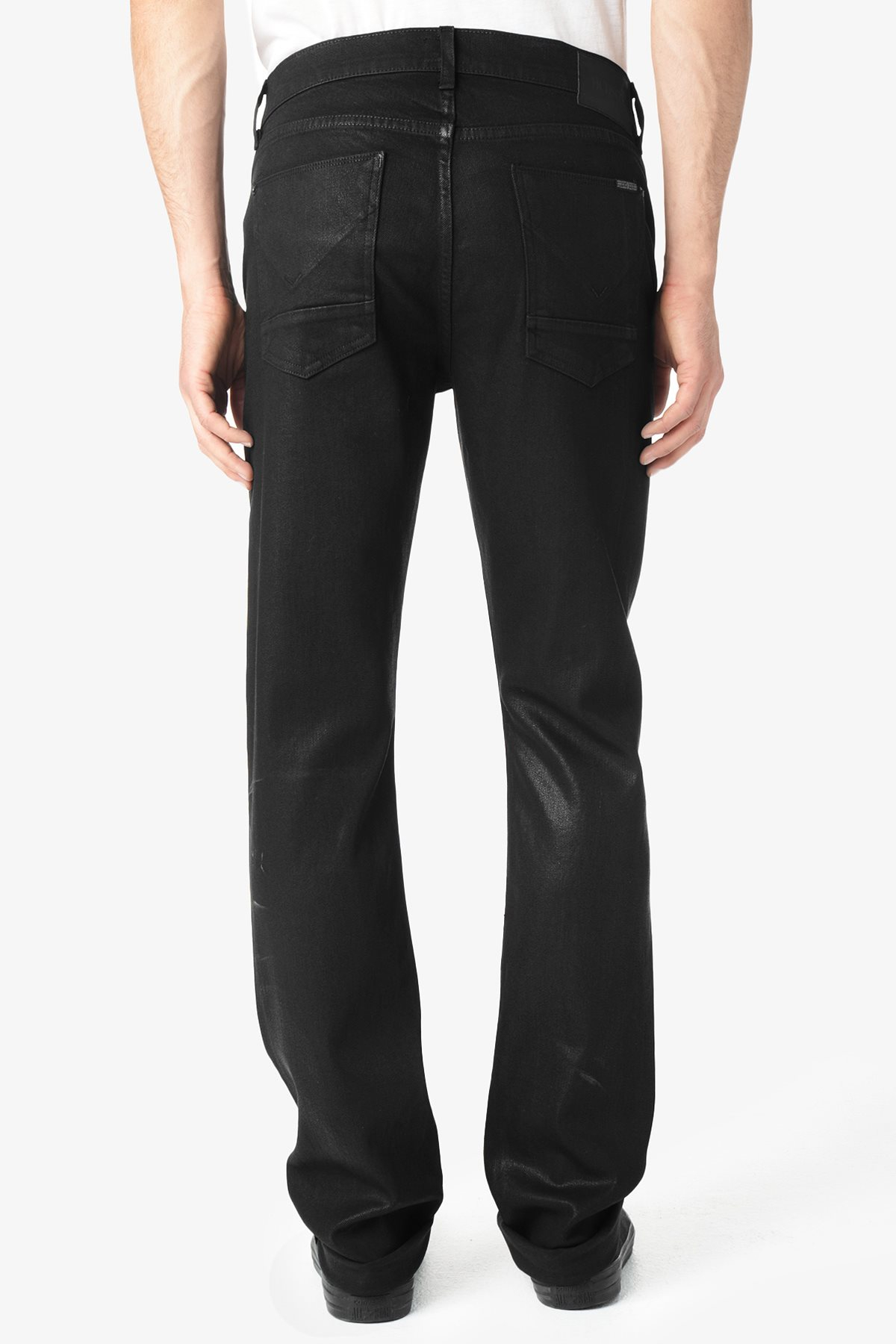 Hudson Jeans Byron Straight Jeans in Black for Men Lyst