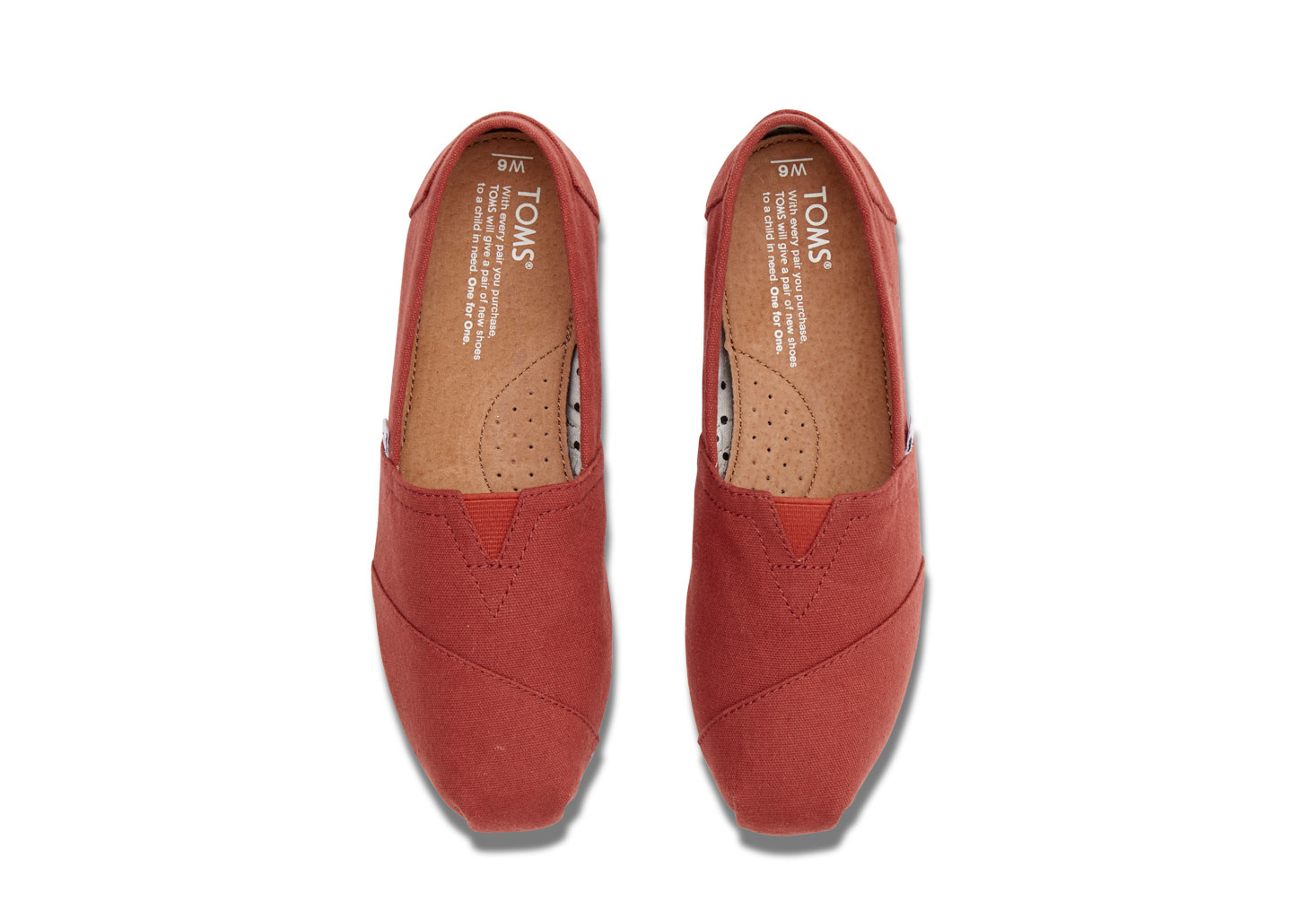 red canvas toms