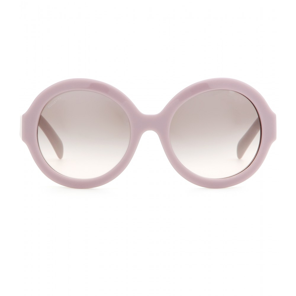 prada round sunglasses
