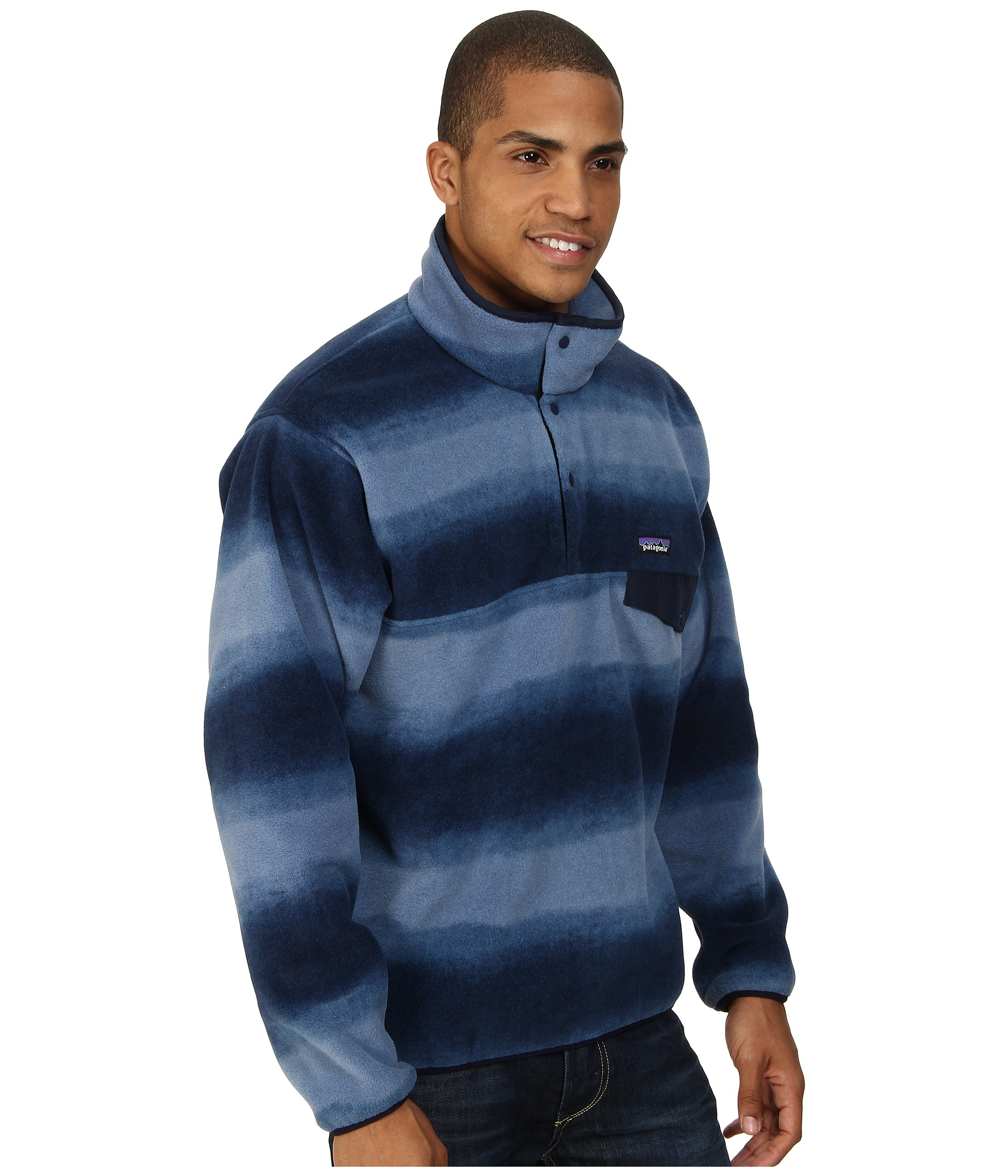 navy blue fleece sweater