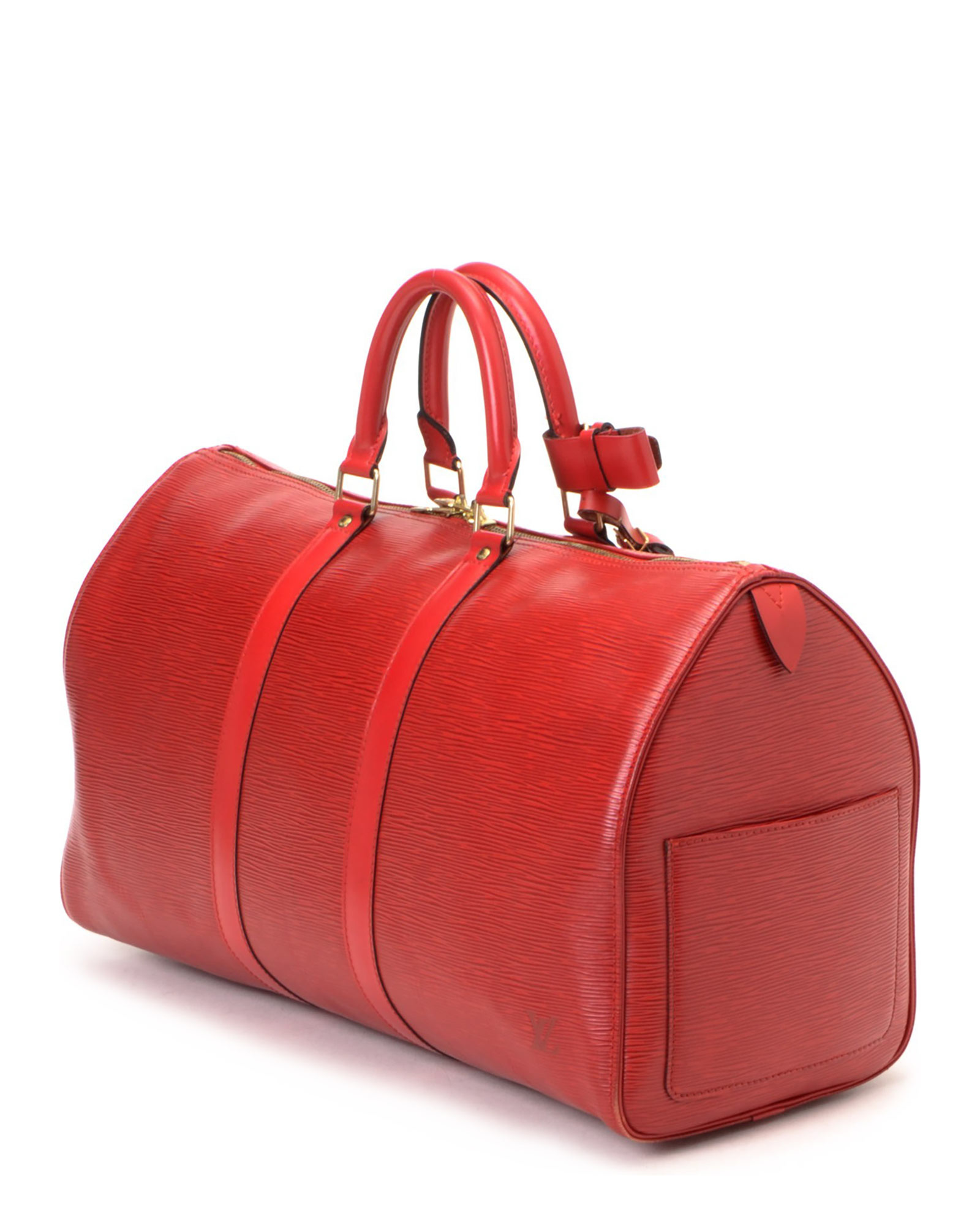 Lyst - Louis Vuitton Red Travel Bag - Vintage in Red for Men