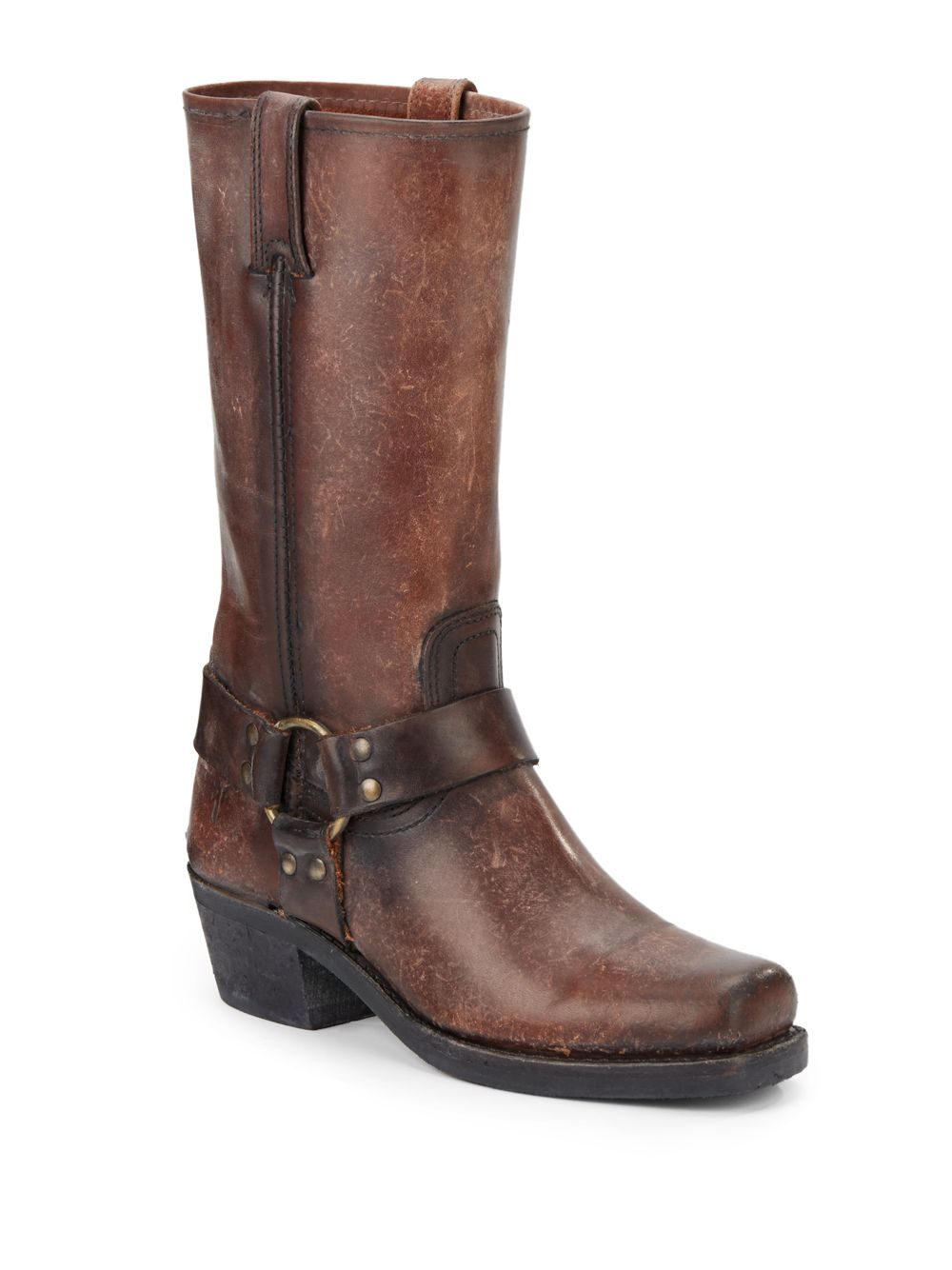 frye dark brown boots