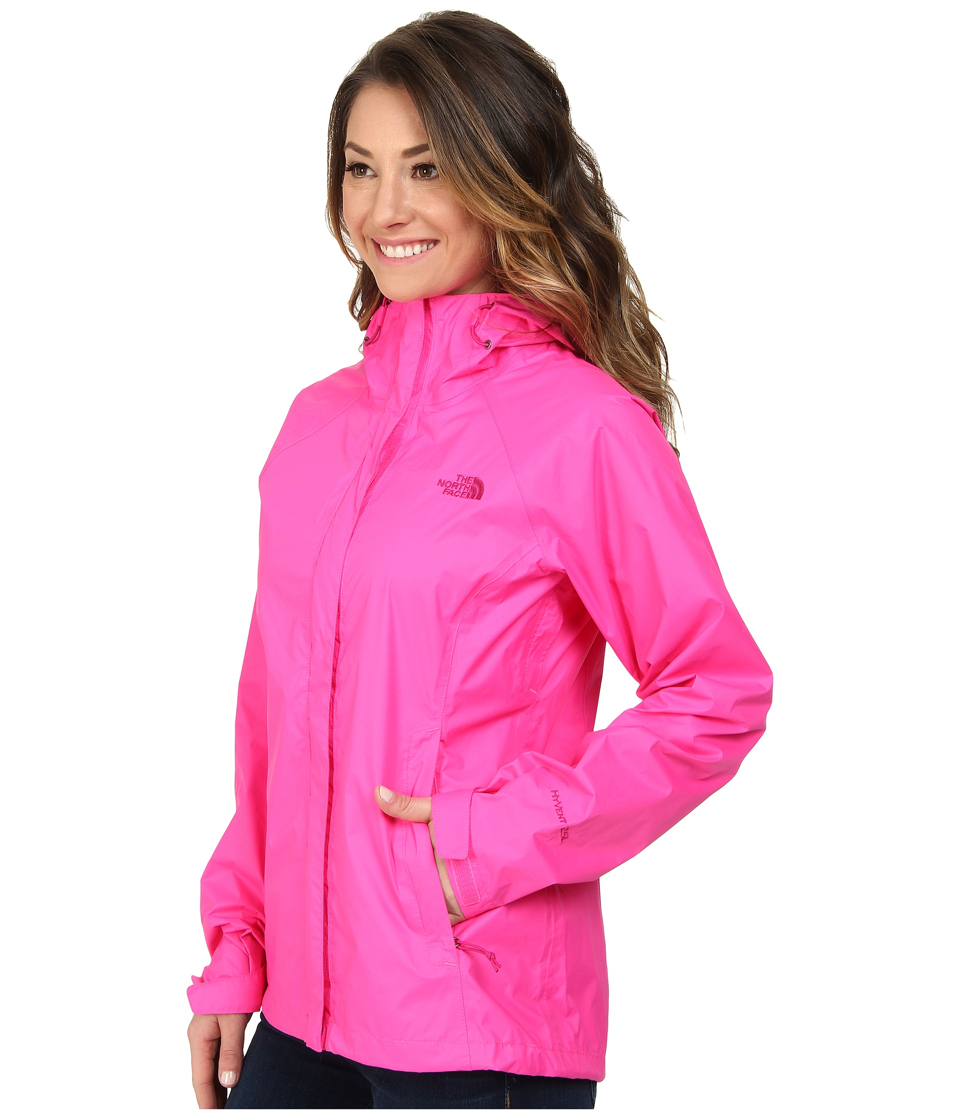 The North Face Venture Jacket in Pink | Lyst