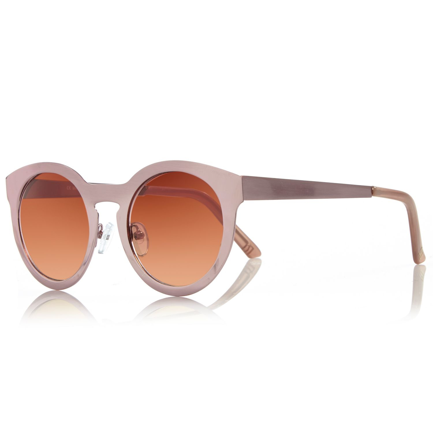 river island pink sunglasses