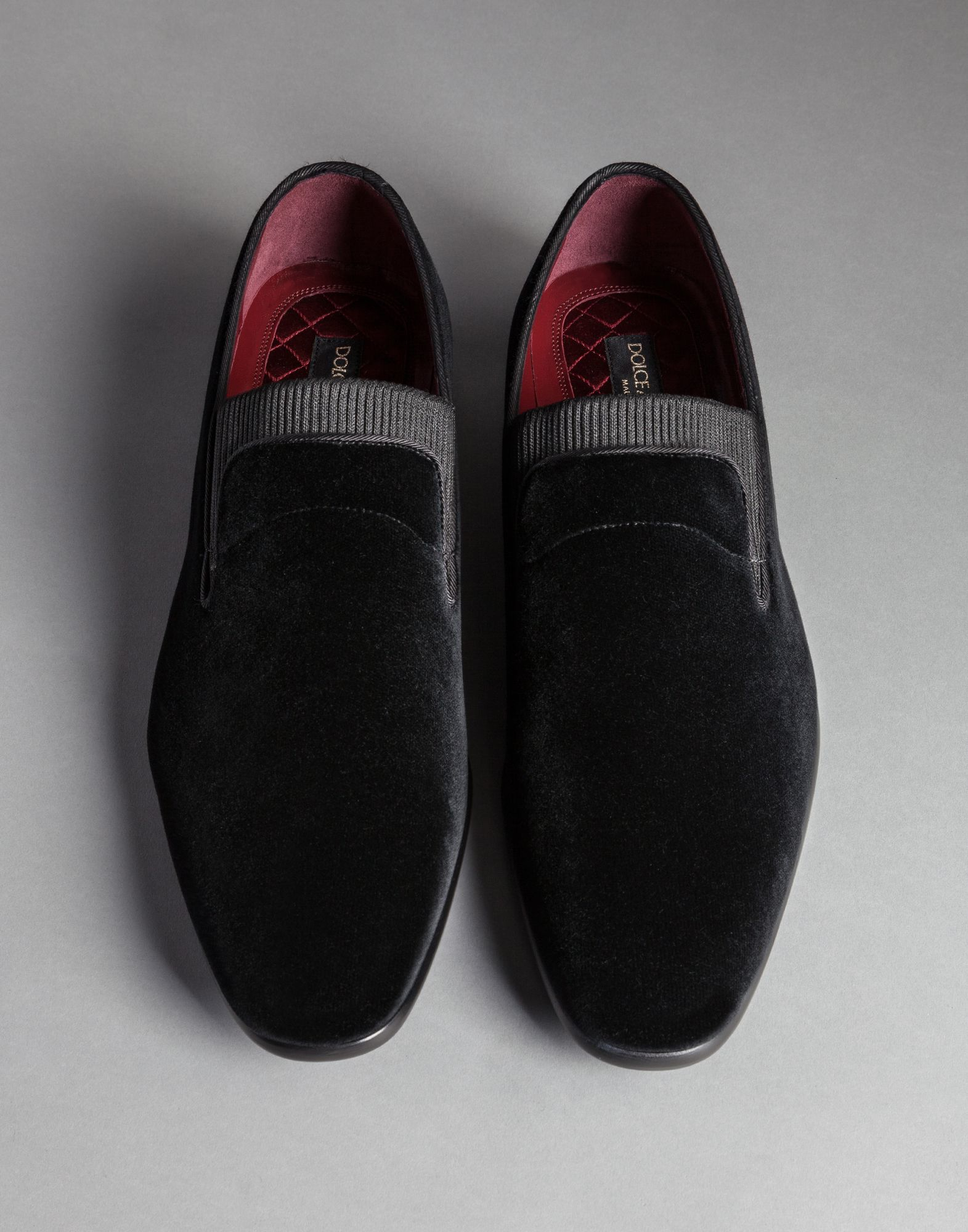 tuxedo slipper shoes