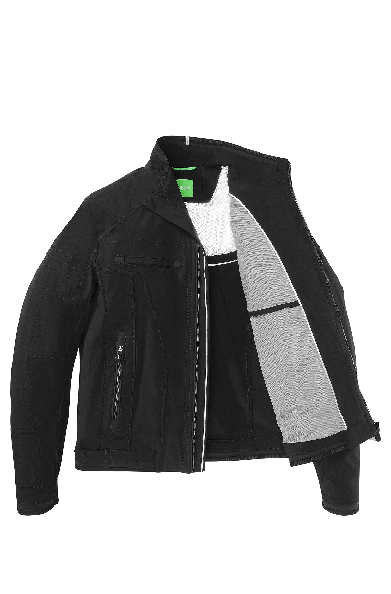 BOSS Green Outdoor Jacket 'Jesco 4' In A Waterproof Fabric Blend in Black  for Men | Lyst Australia
