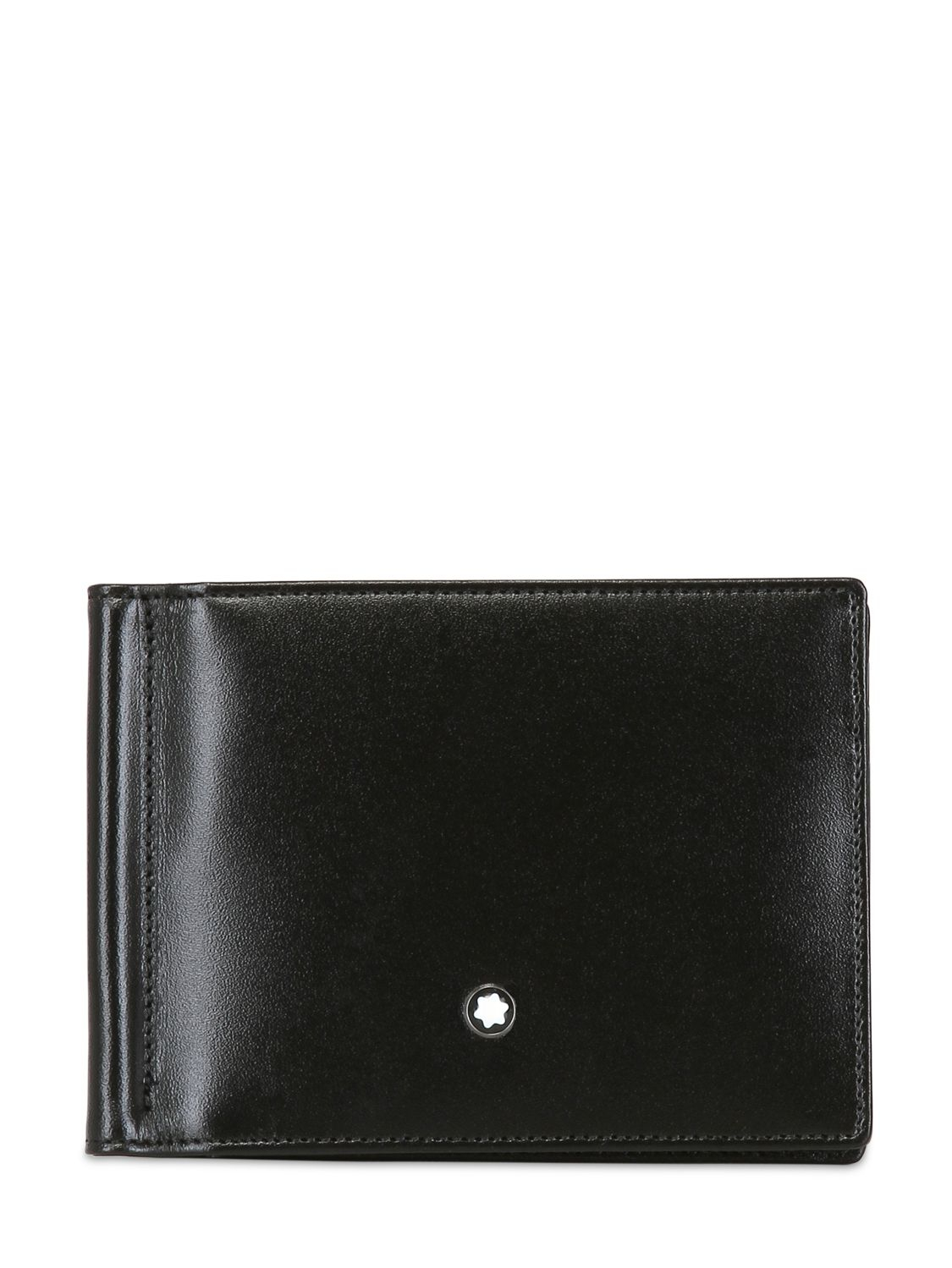 Montblanc Meisterstuck 6cc Wallet With Money Clip in Black for Men | Lyst